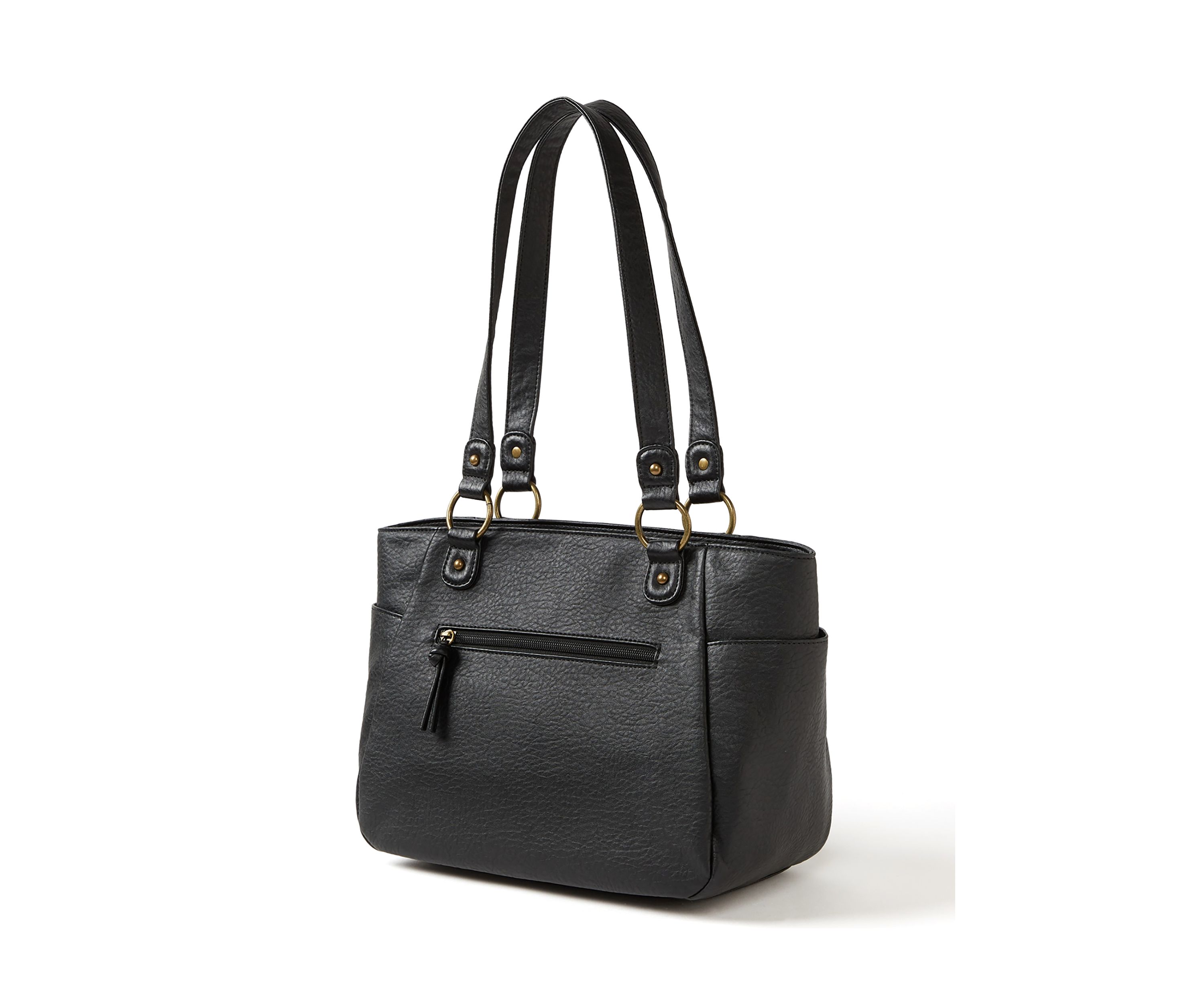Antique Pebbled Tote Bag