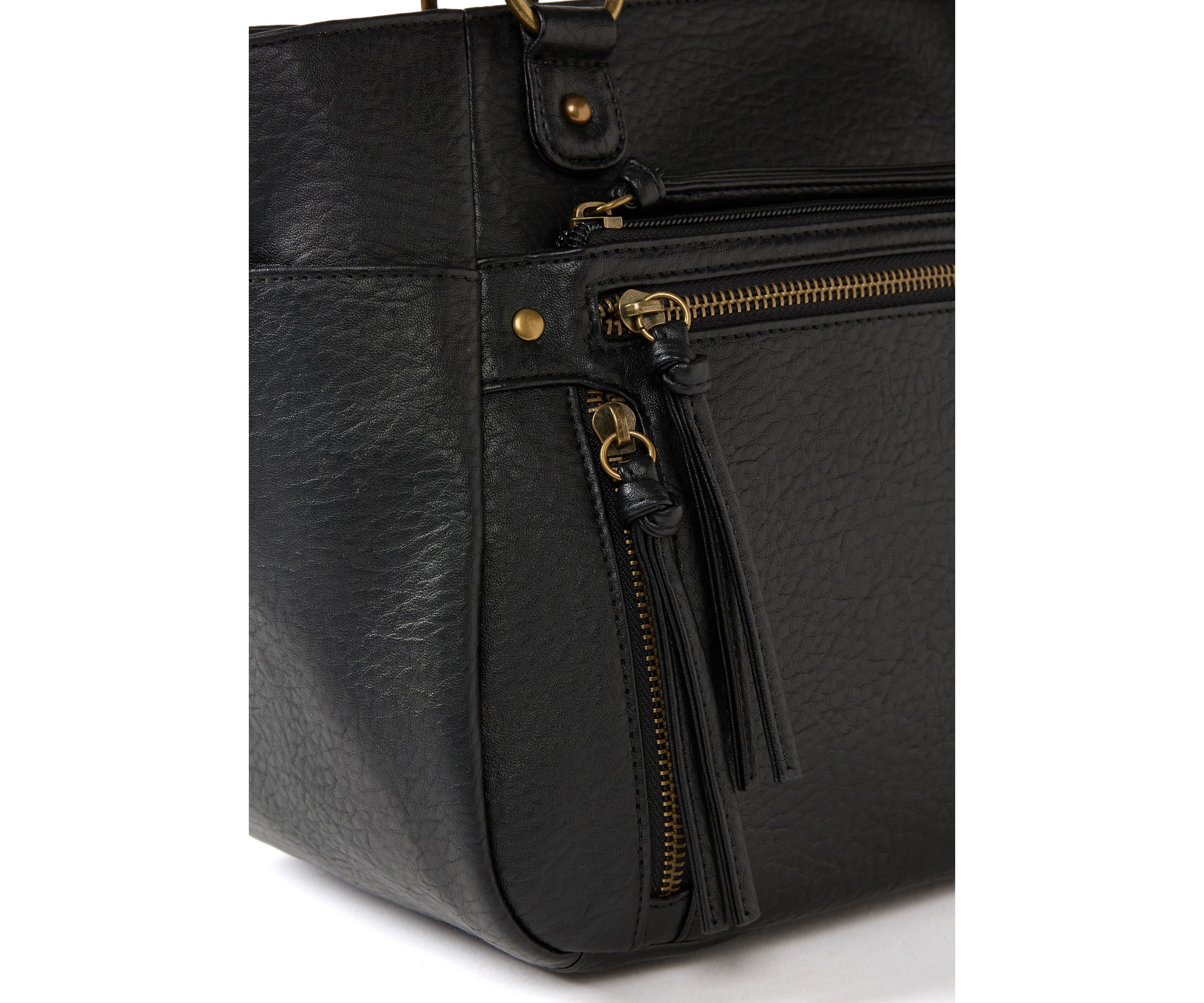 Antique Pebbled Tote Bag
