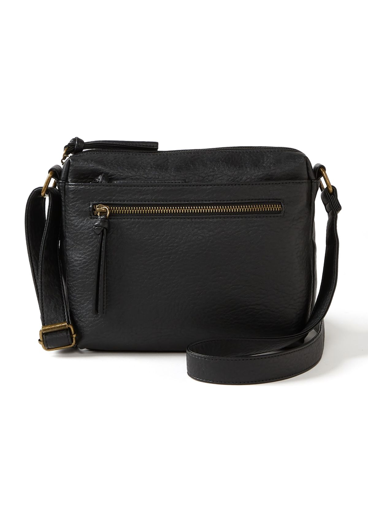 Antique Pebbled Crossbody Bag