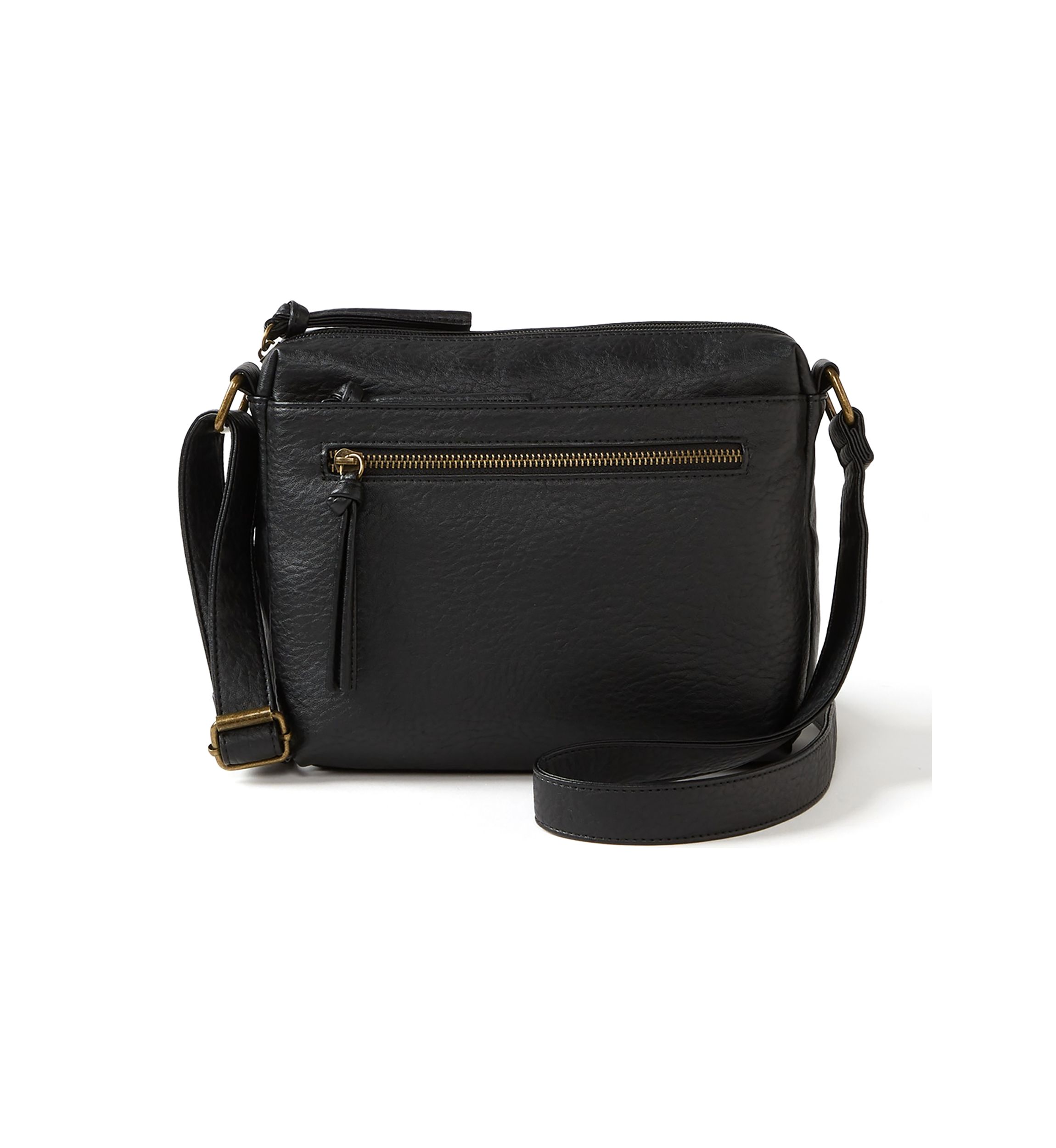 Antique Pebbled Crossbody Bag