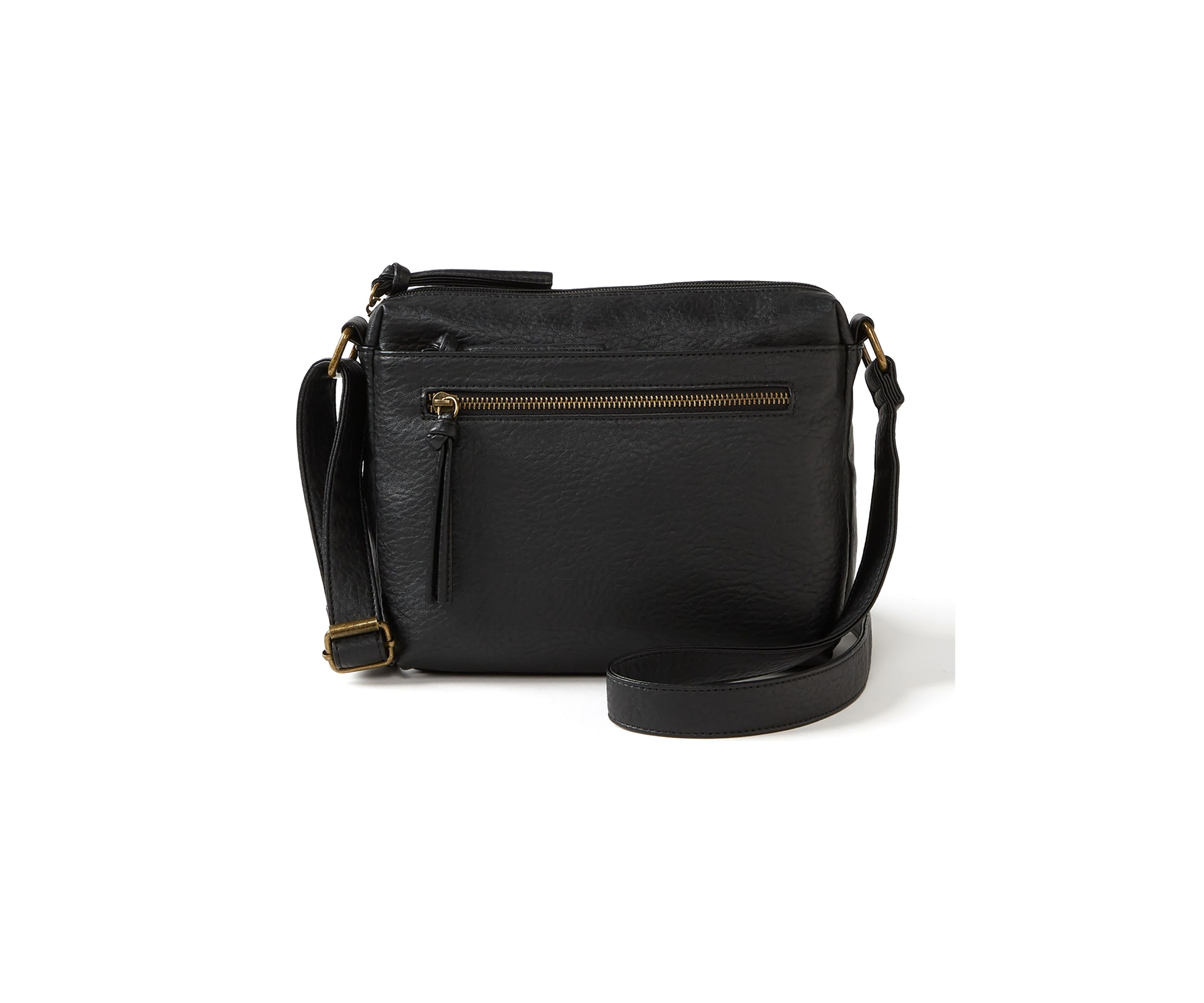 Antique Pebbled Crossbody Bag