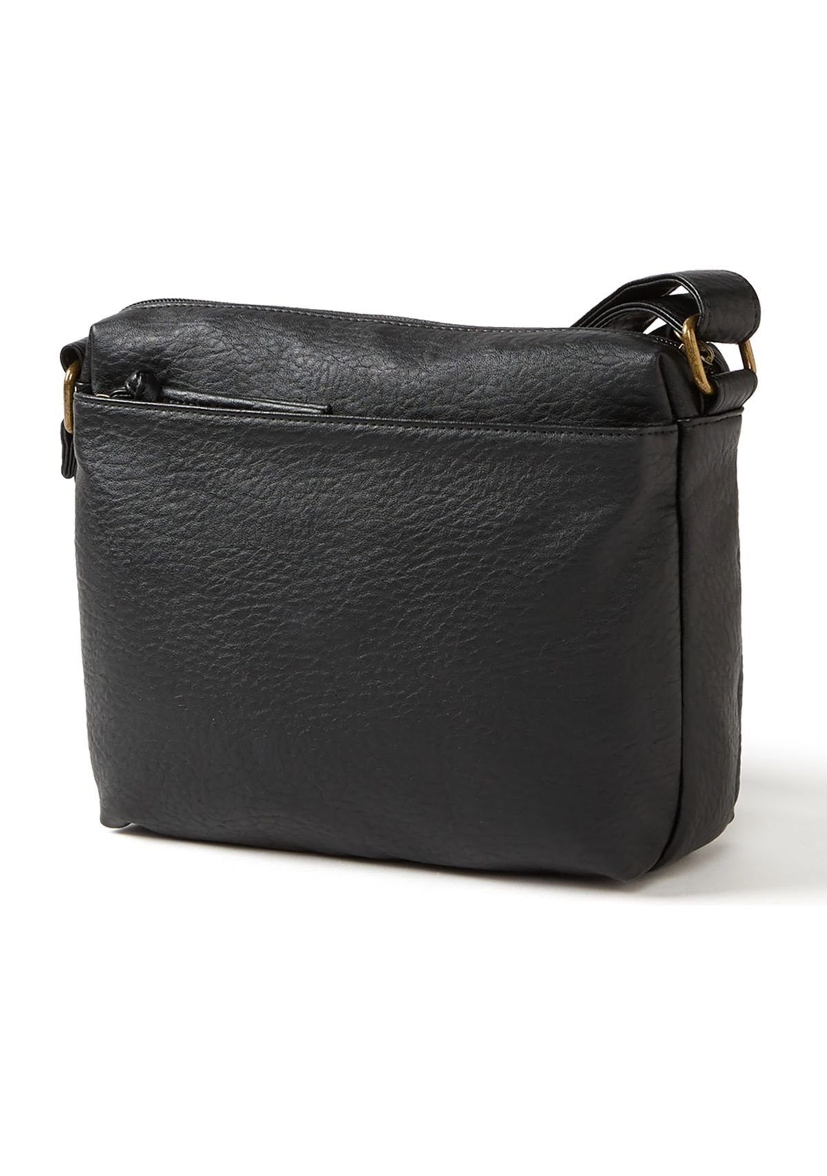 Antique Pebbled Crossbody Bag