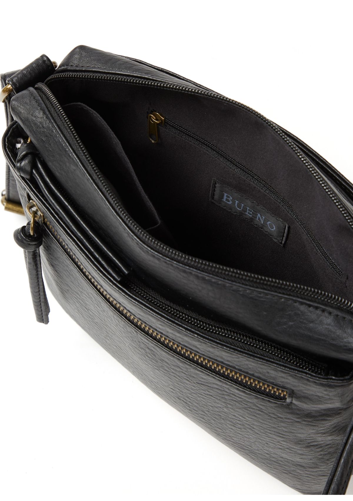 Antique Pebbled Crossbody Bag