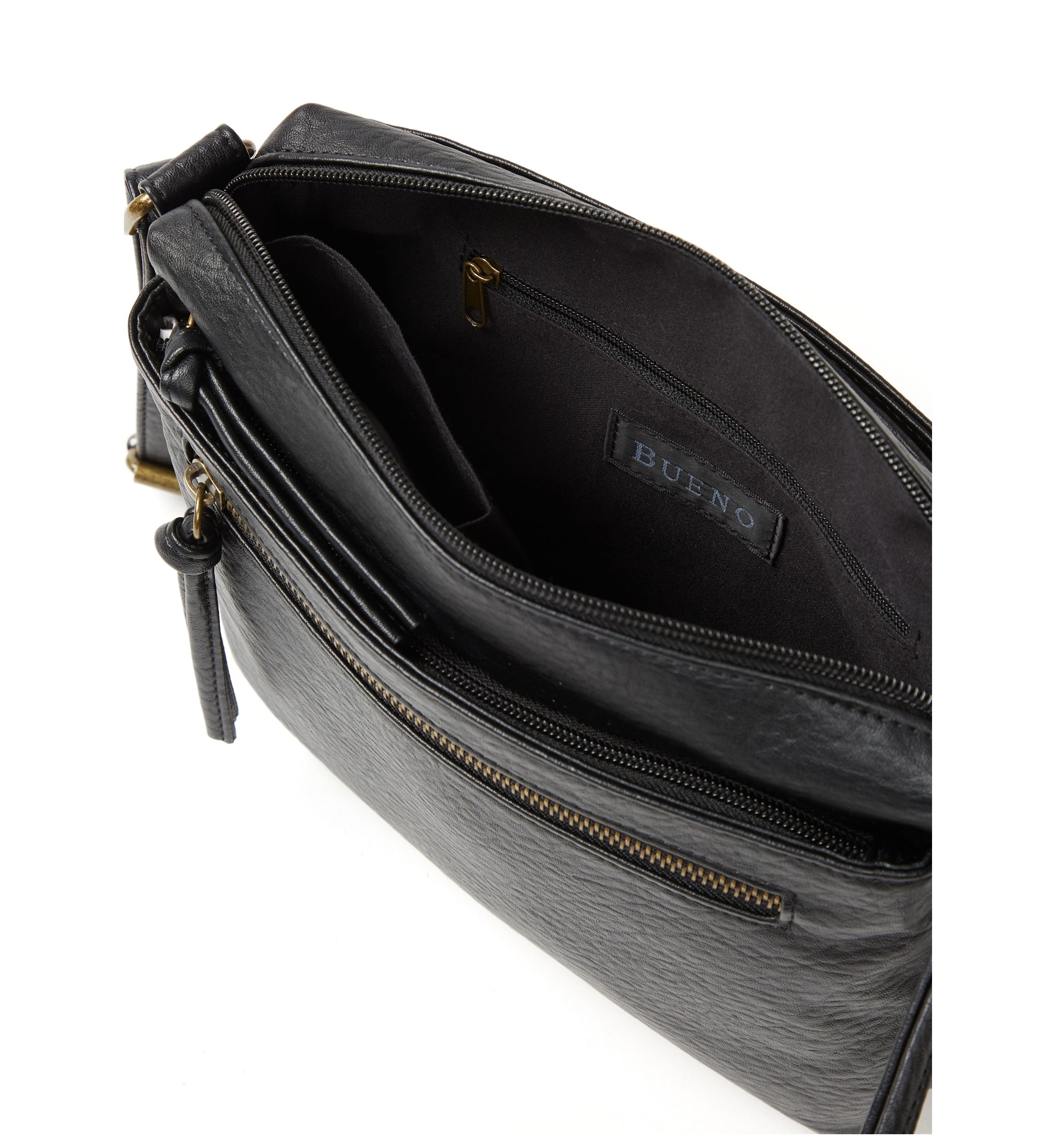 Antique Pebbled Crossbody Bag
