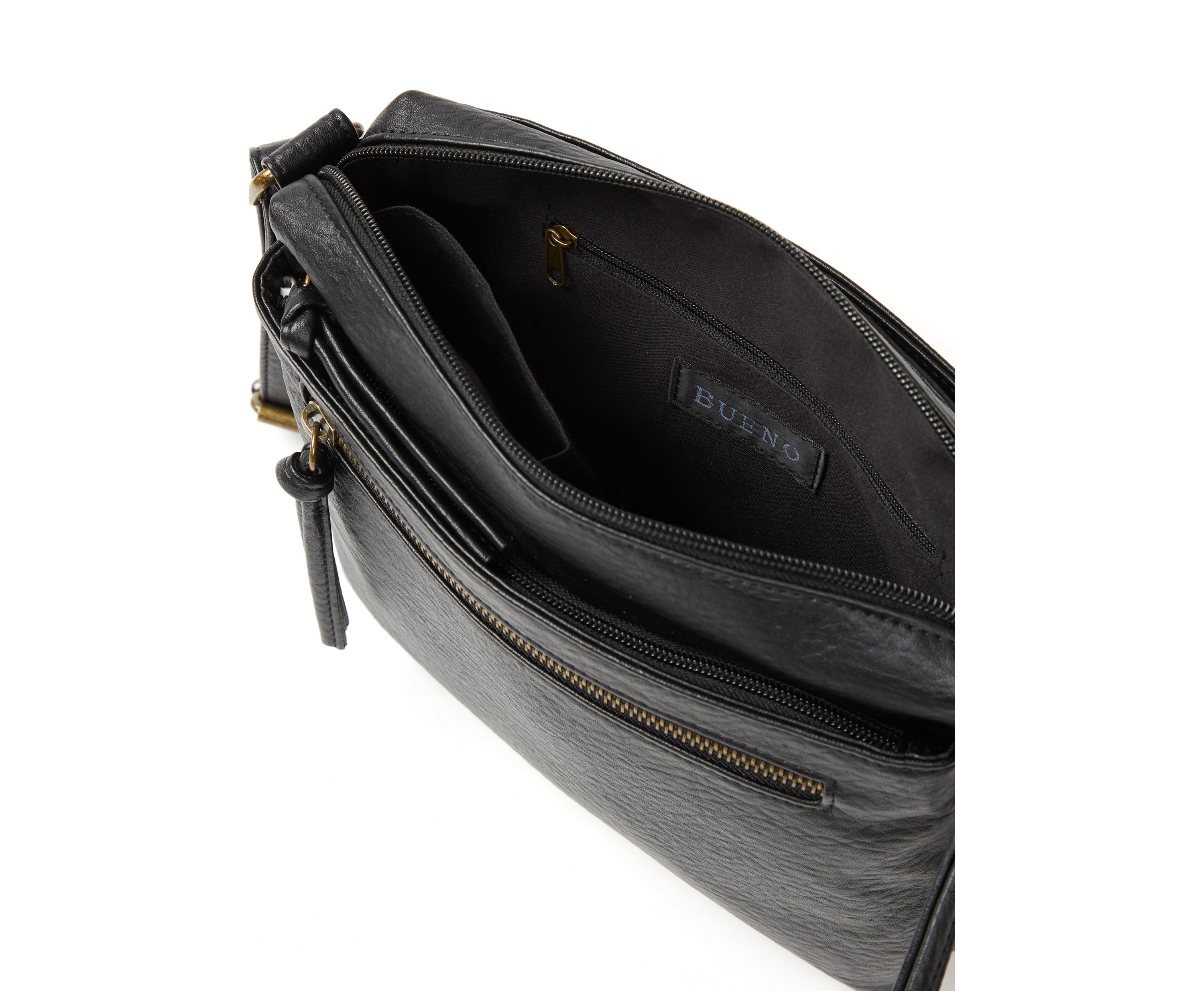 Antique Pebbled Crossbody Bag