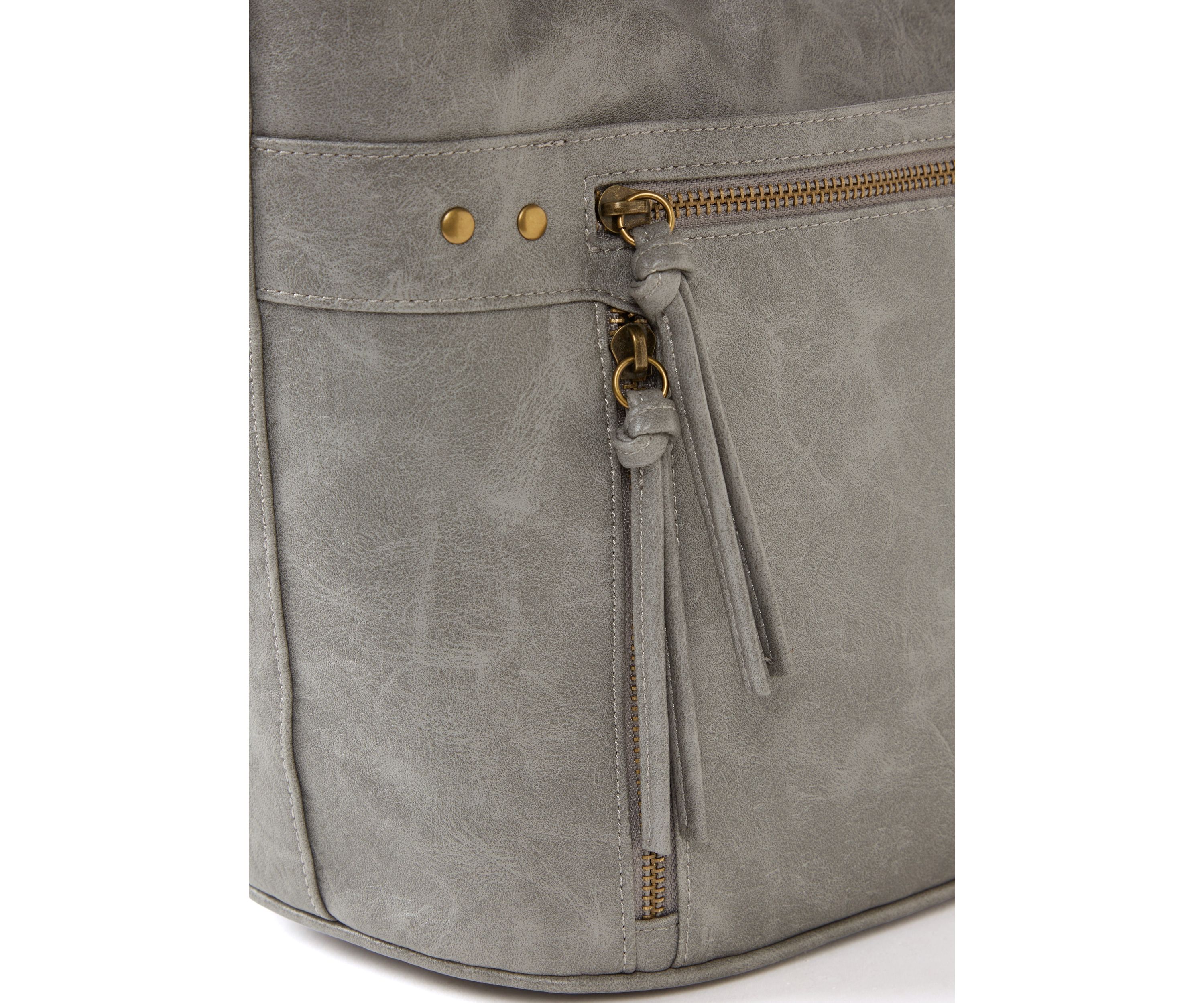 Antique Pebbled Shoulder Bag