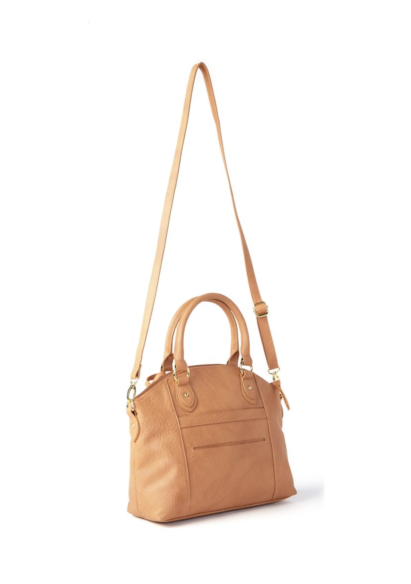 Woven Dome Satchel 