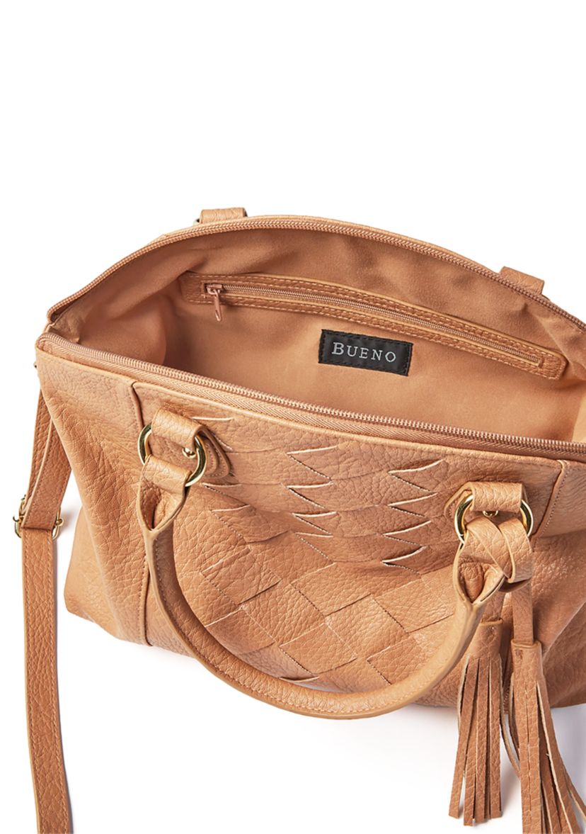 Woven Dome Satchel 