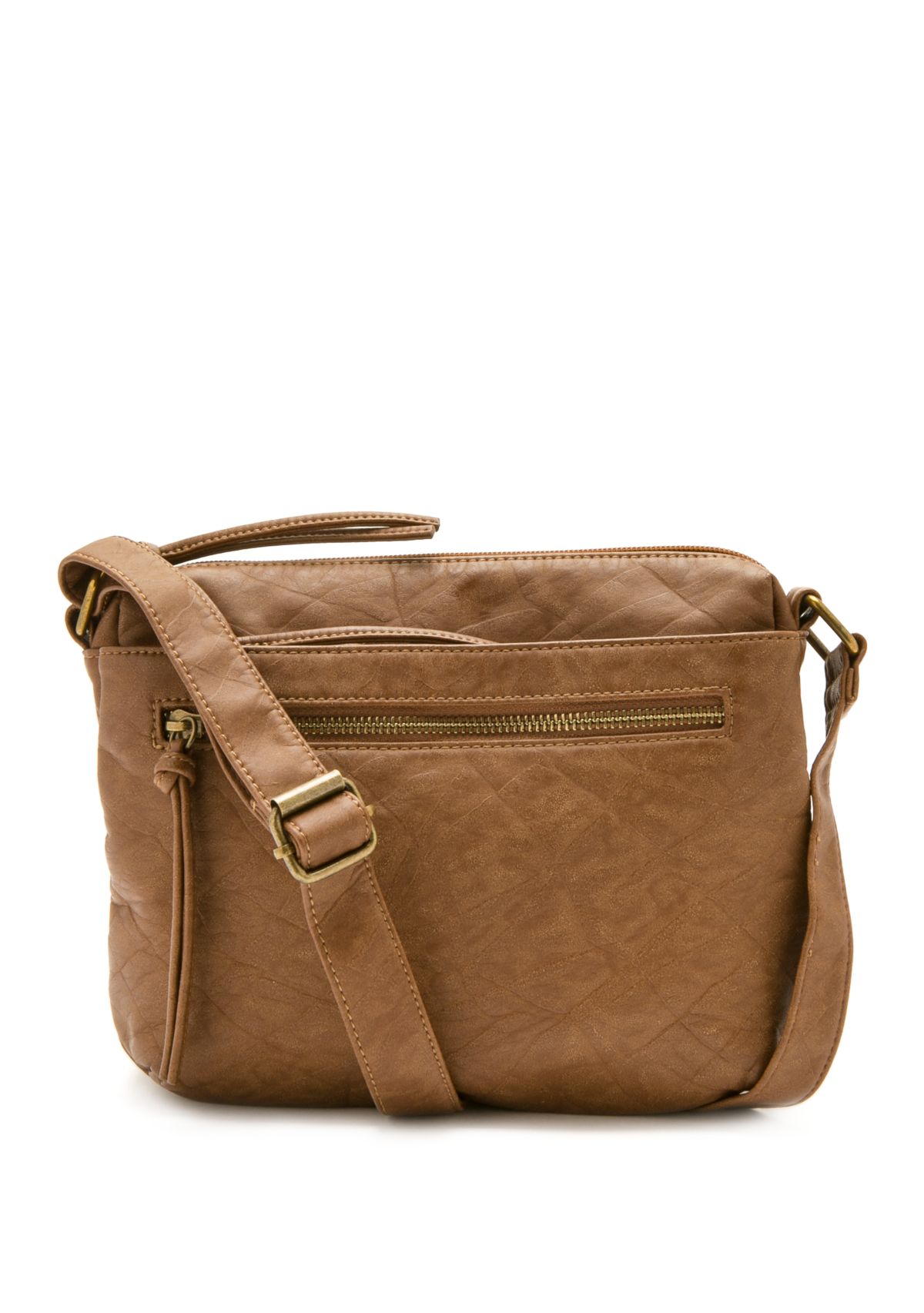 Elephant Washed Pockets Crossbody