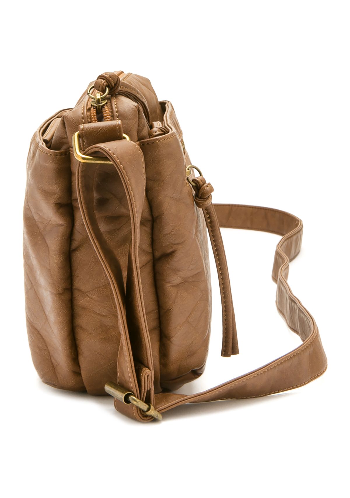 Elephant Washed Pockets Crossbody