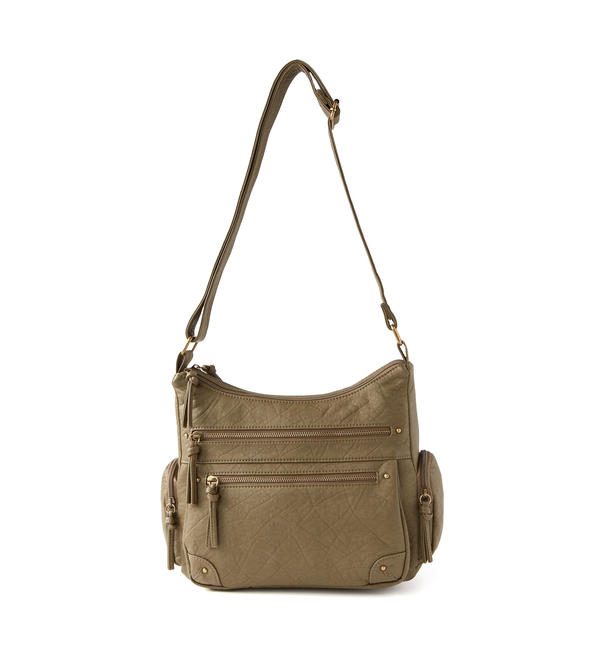 Multi Pocket Shoulder Bag