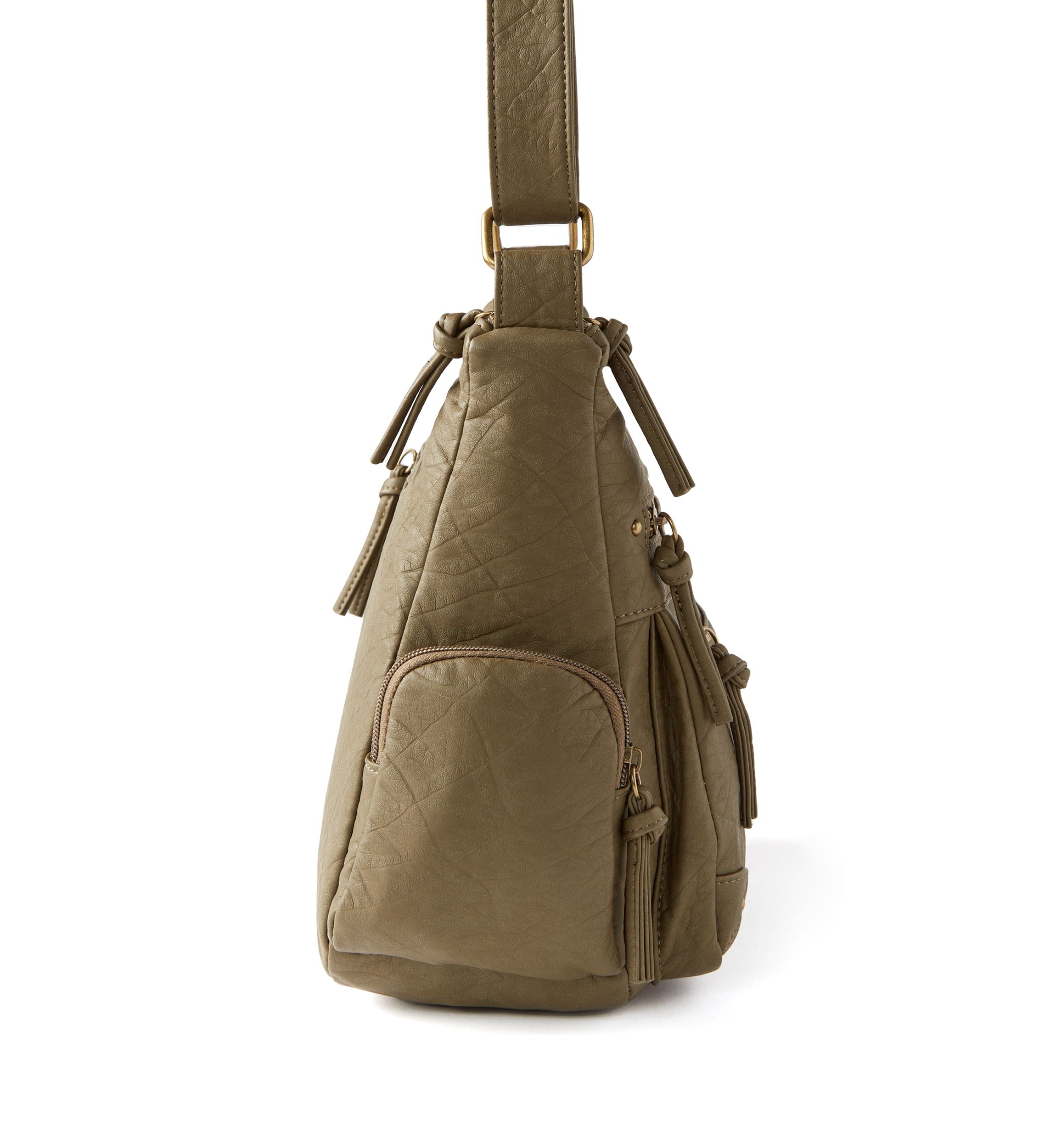 Multi Pocket Shoulder Bag