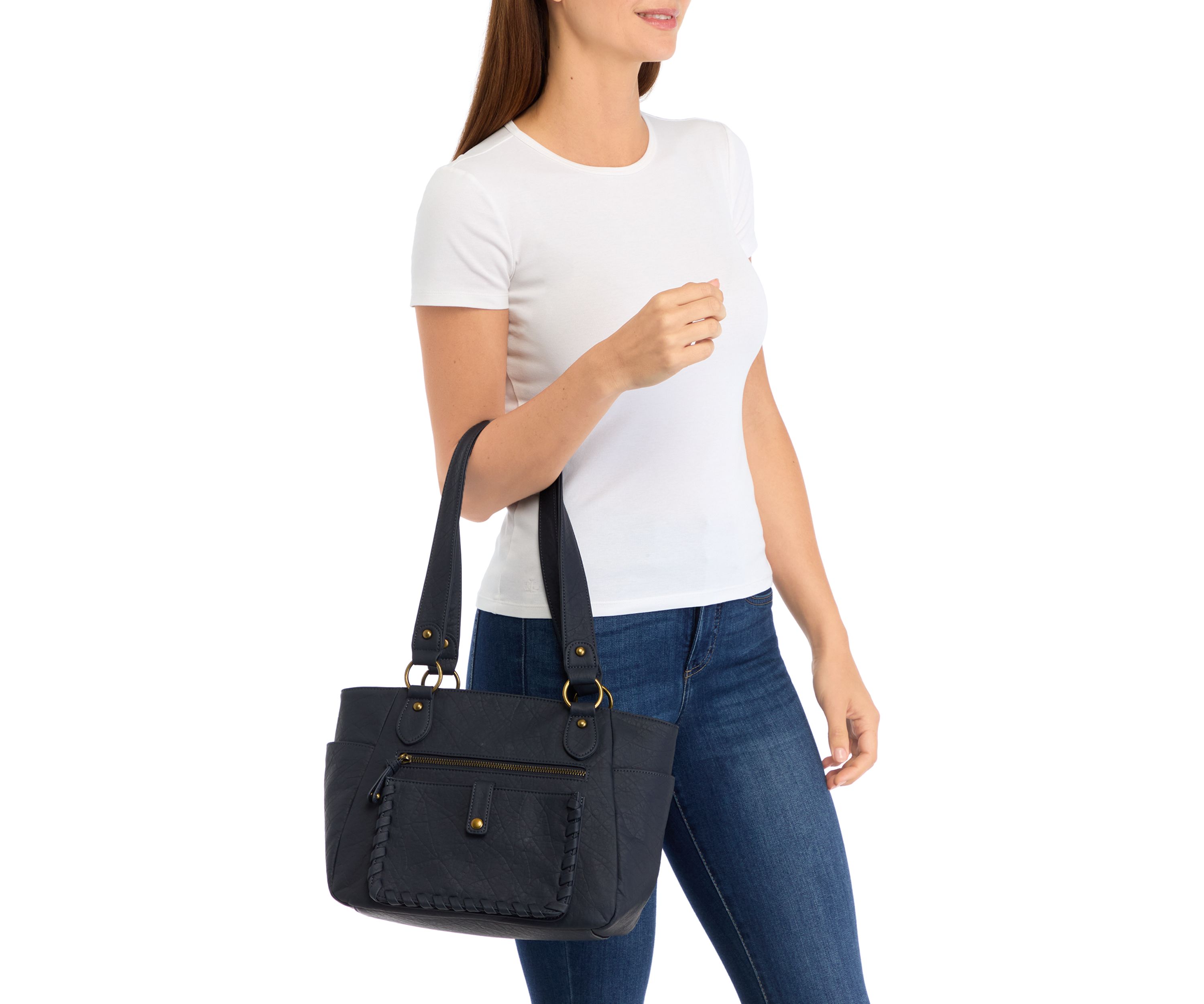 Whipstitch Detail Tote