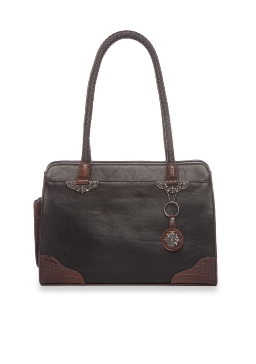 Mixed Media Everyday Wear Multi Satchel
