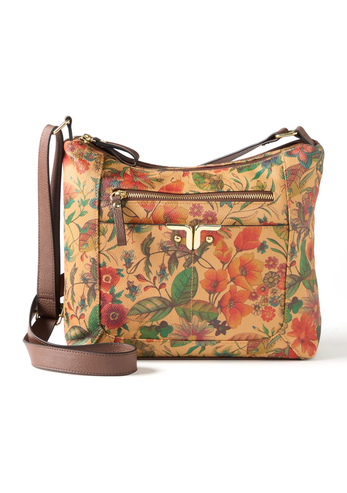 Floral Print Shoulder Bag
