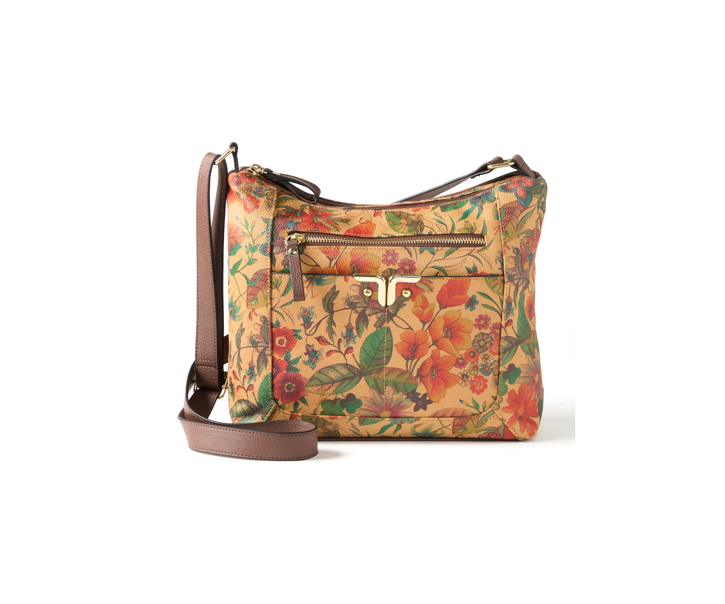 Floral Print Shoulder Bag