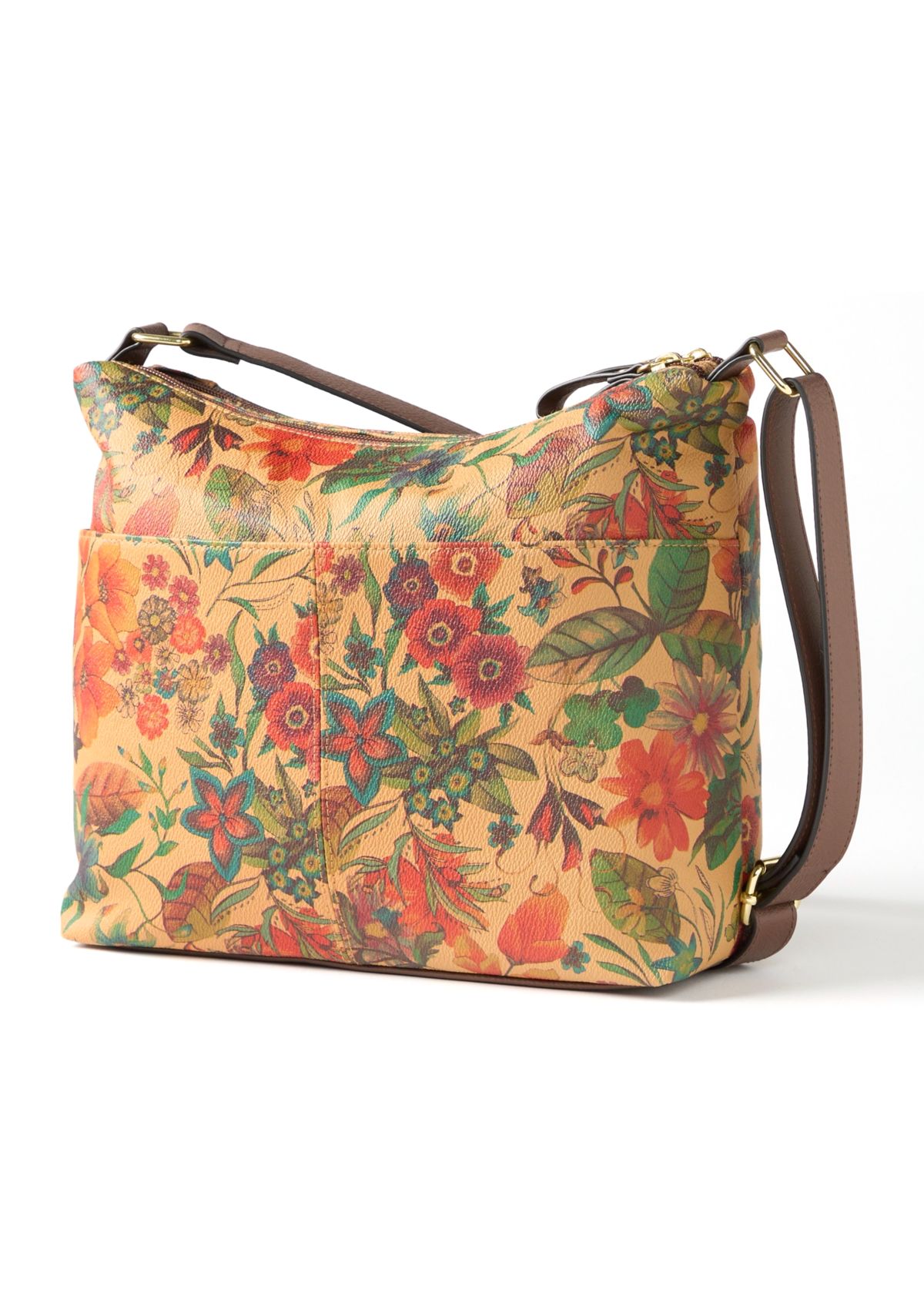 Floral Print Shoulder Bag