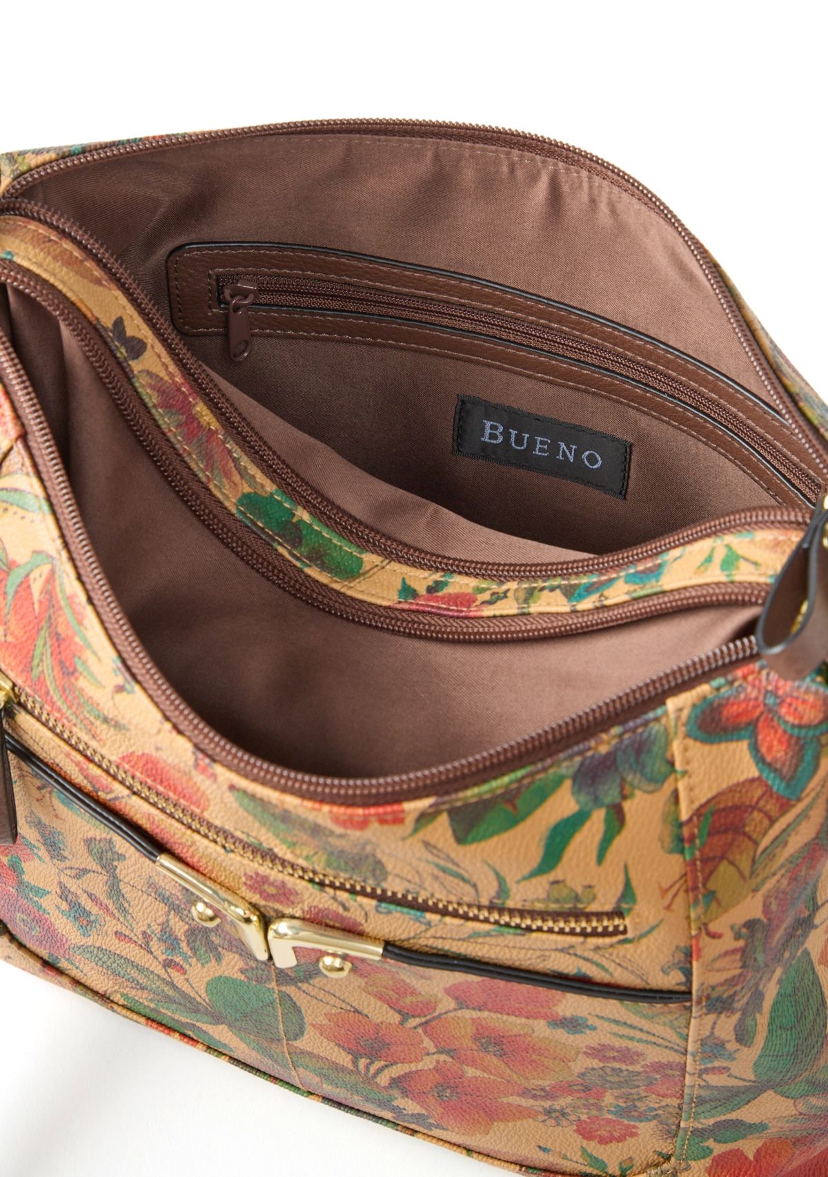 Floral Print Shoulder Bag