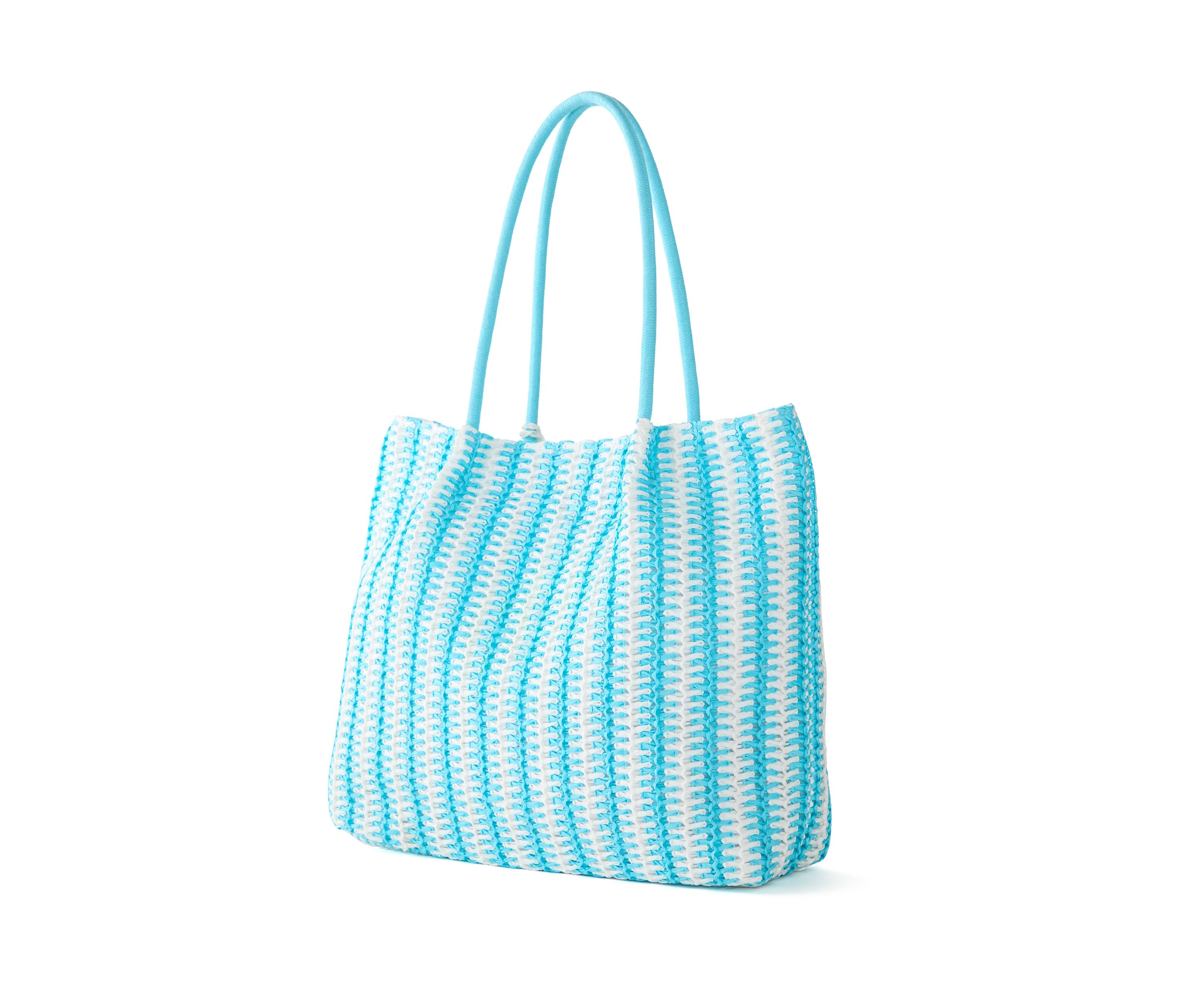 Straw Stripe Tote