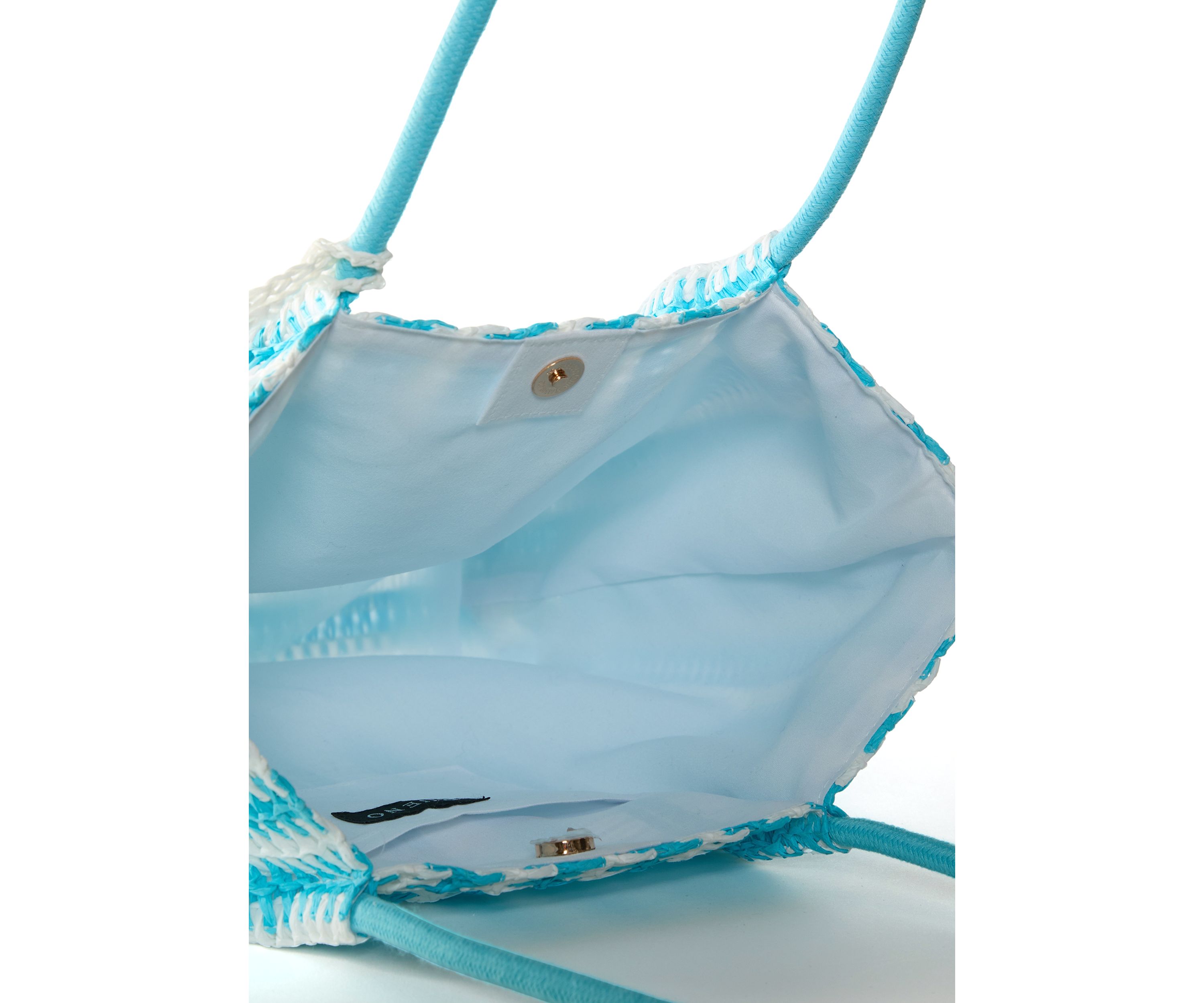 Straw Stripe Tote