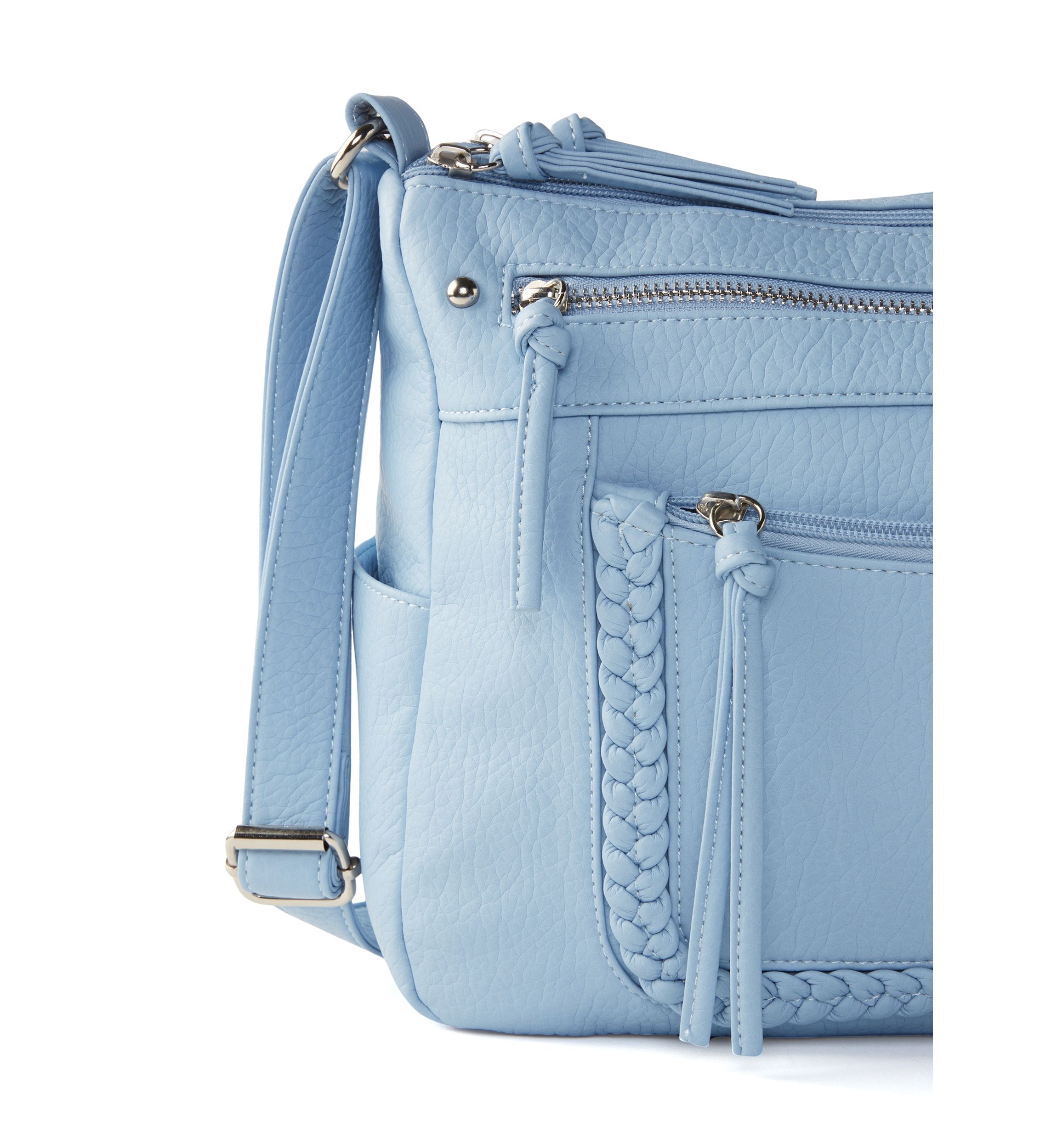 Braid Detail Shoulder Bag