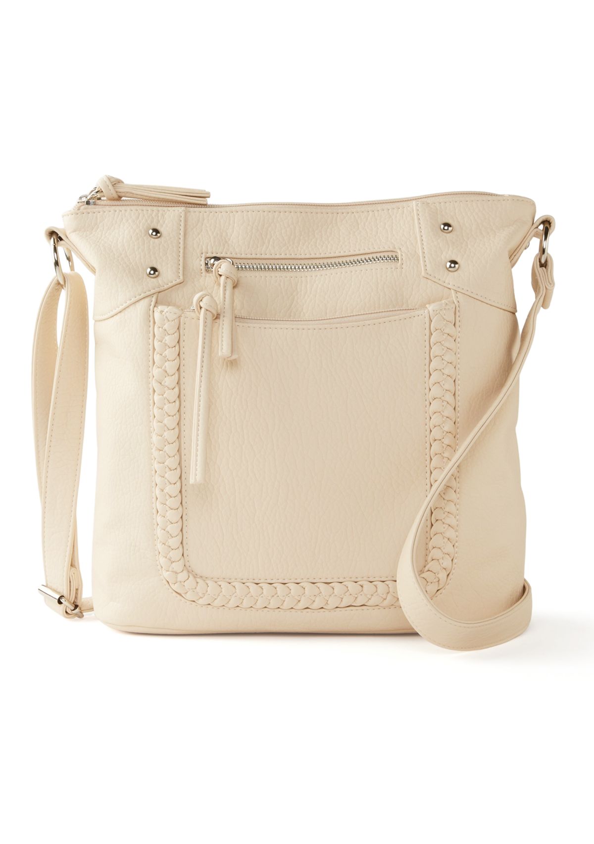 Braid Detail Shoulder Bag