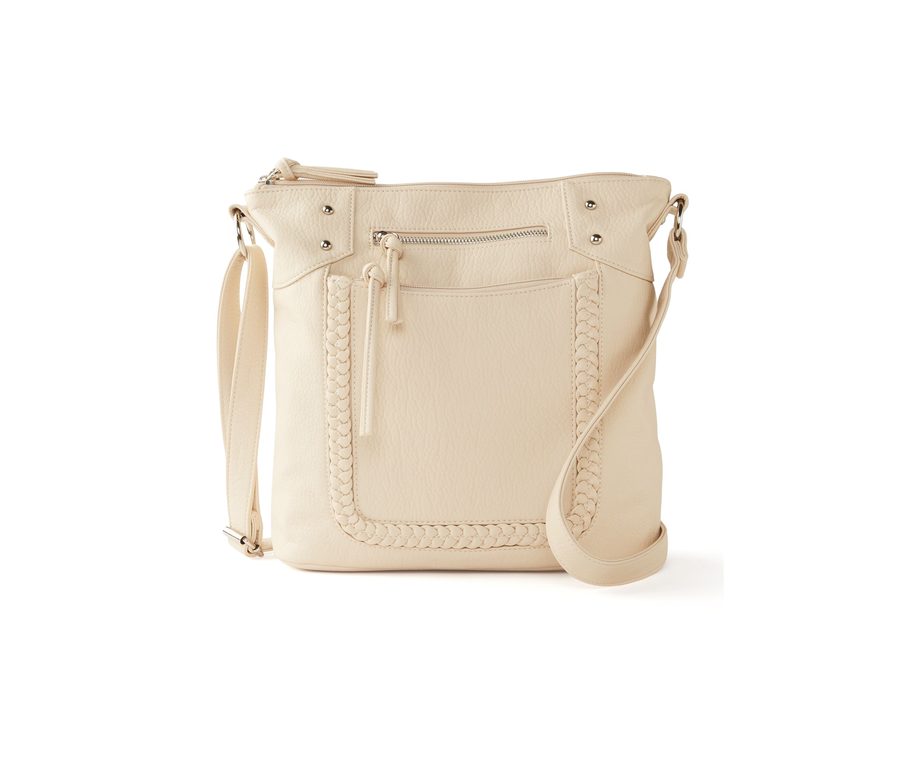 Braid Detail Shoulder Bag