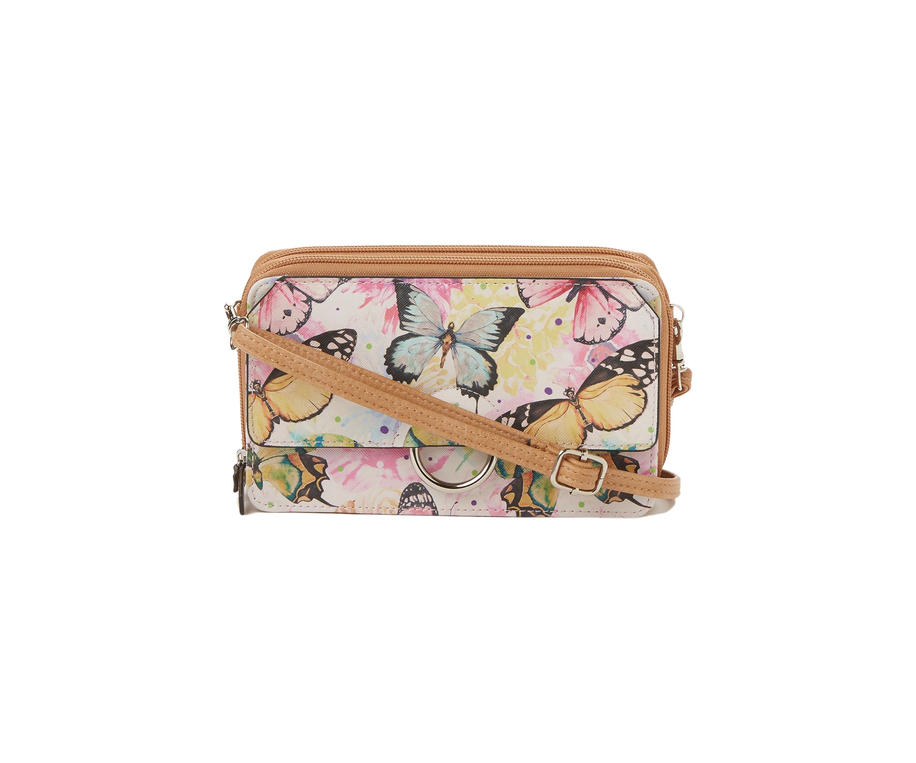 Butterfly Print Crossbody