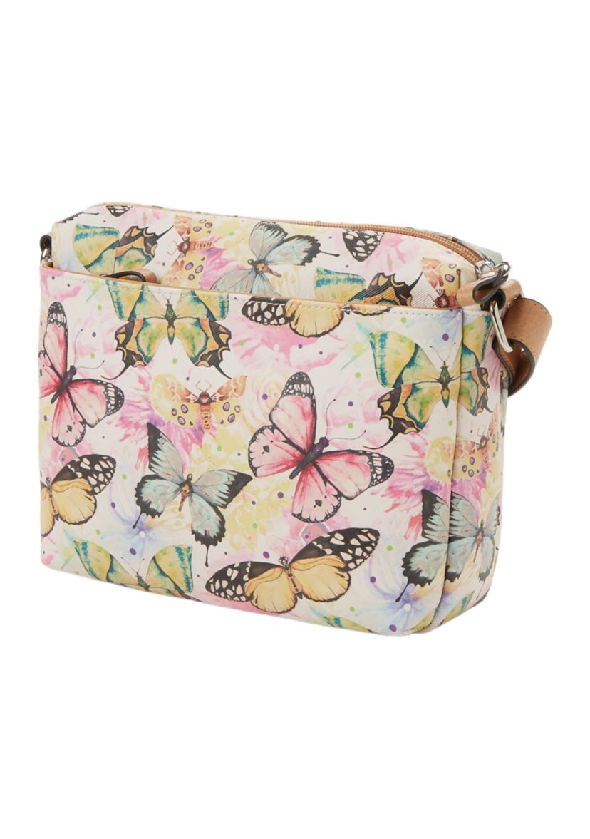 Butterfly Print Crossbody