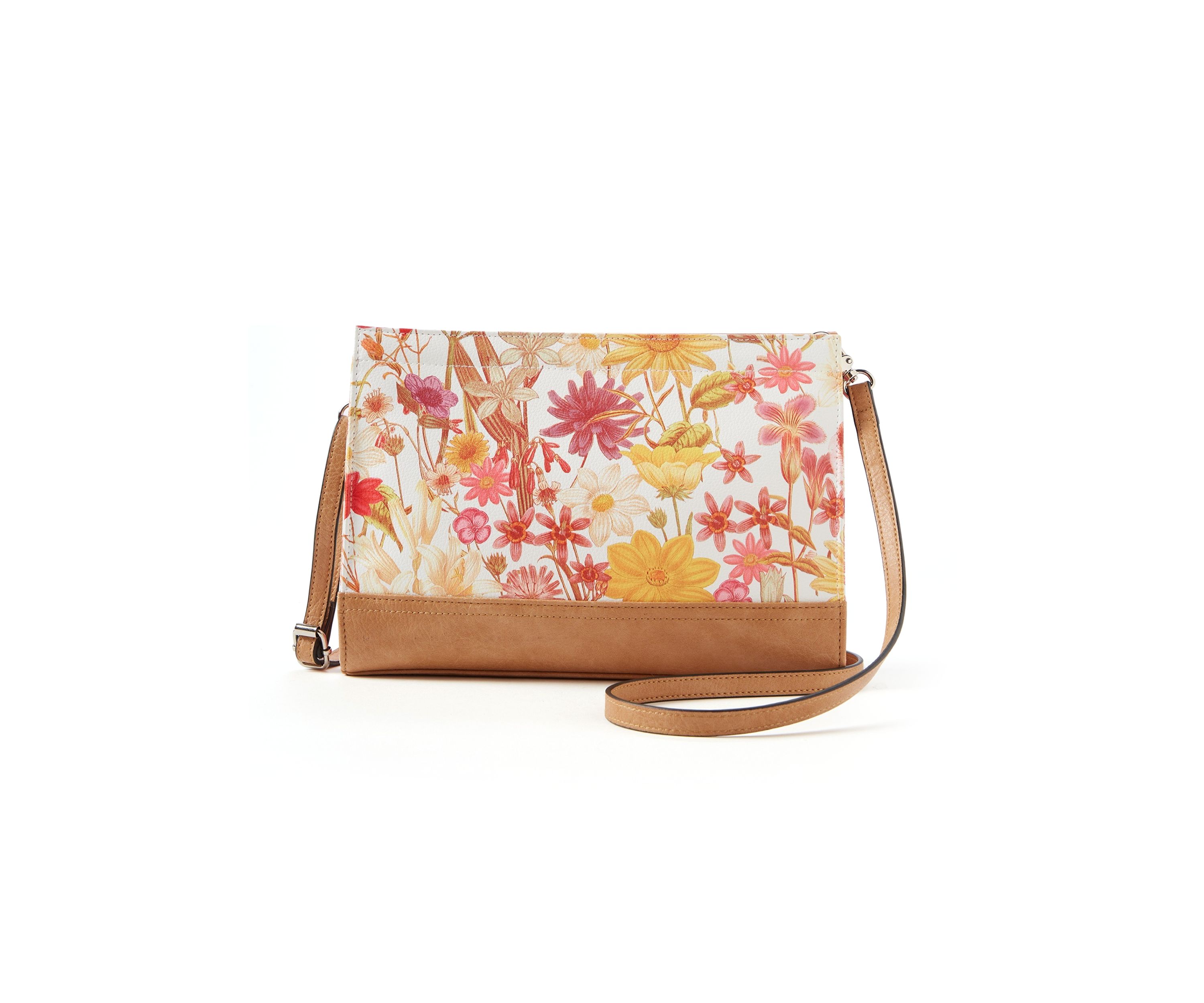 Floral Clutch Crossbody Bag