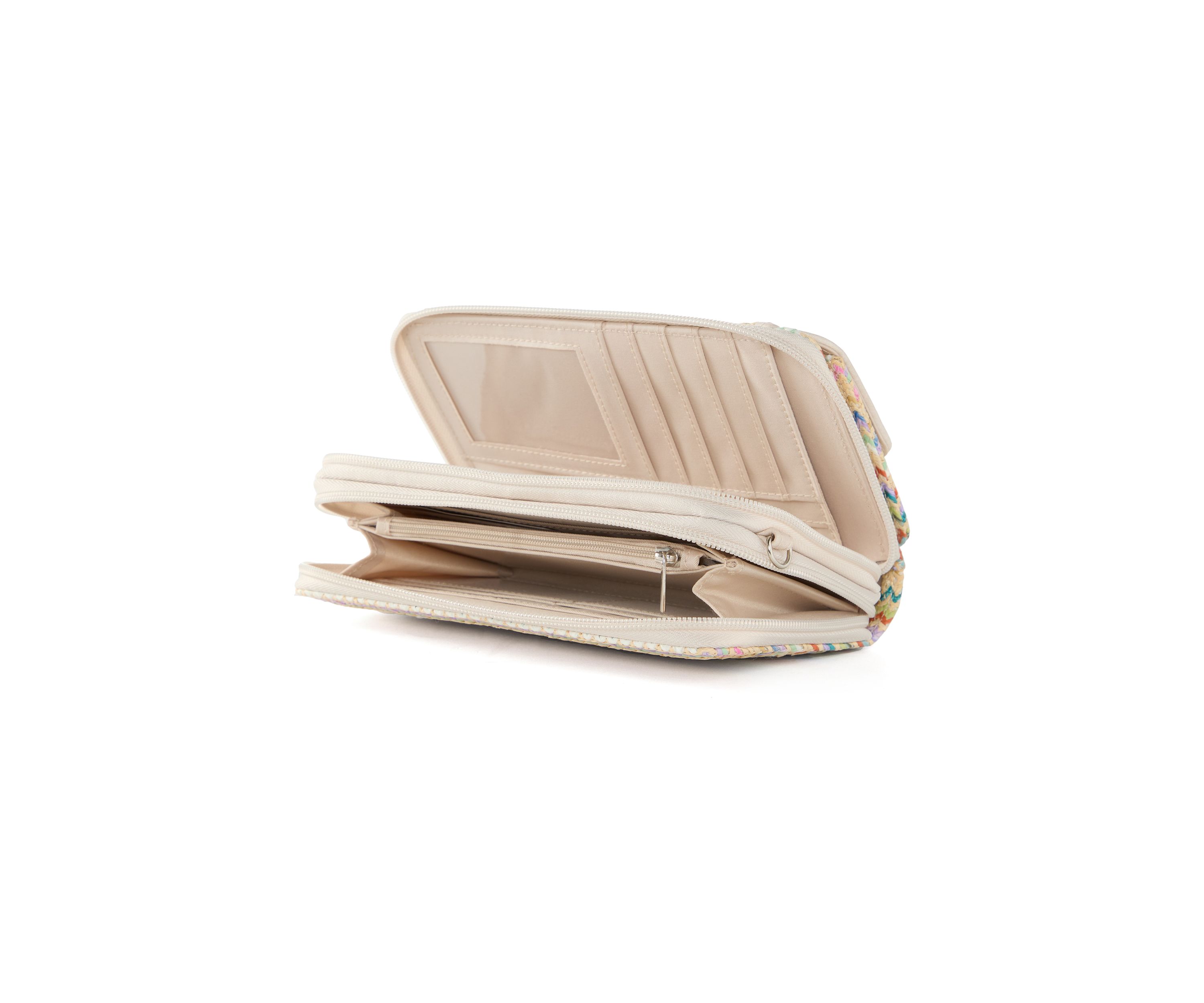 Straw Phone Crossbody 