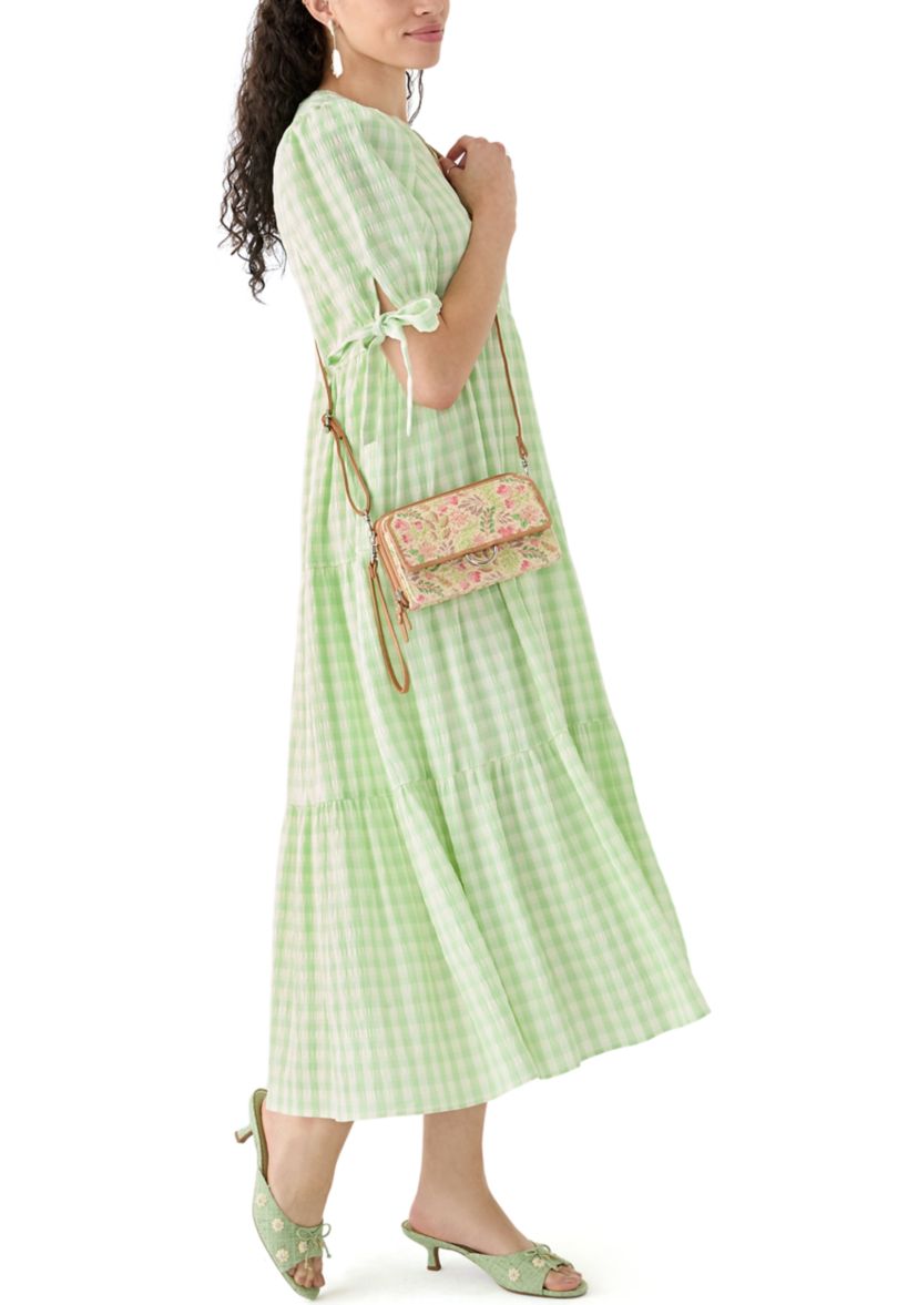 Straw Phone Crossbody 