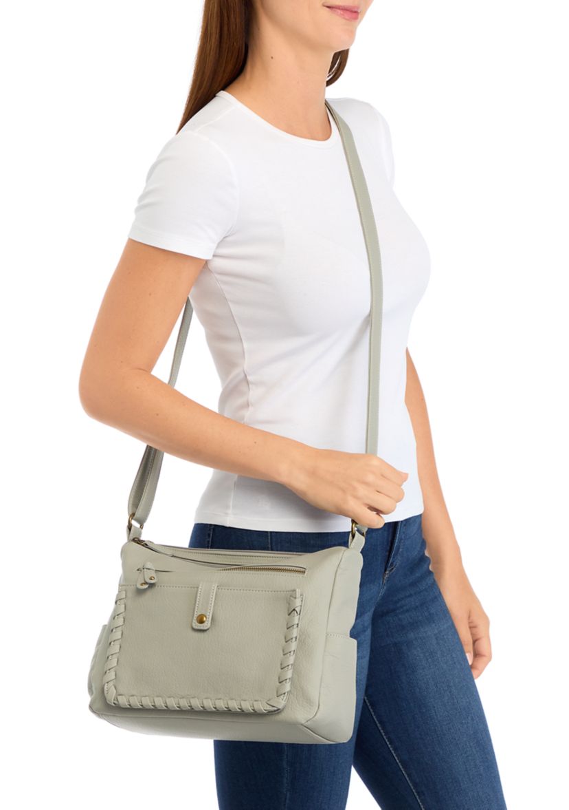 Whipstitch Detail Crossbody
