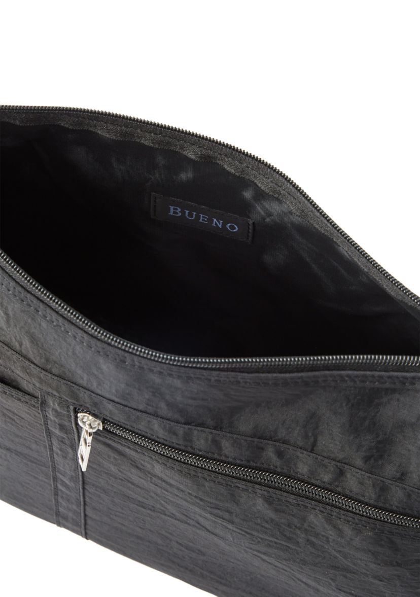 Nylon Front Zip Bag