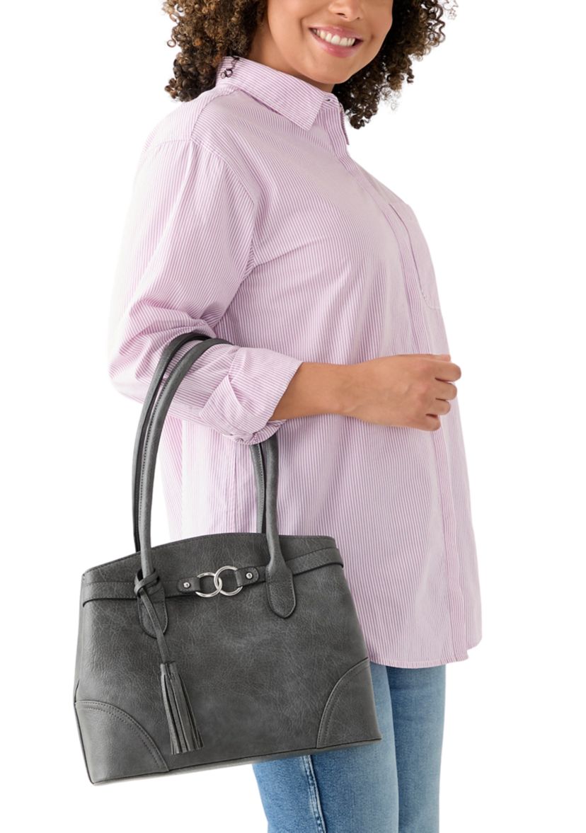 Belted Shoulder Bag 
