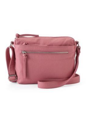Bueno Front Zip Crossbody Bag
