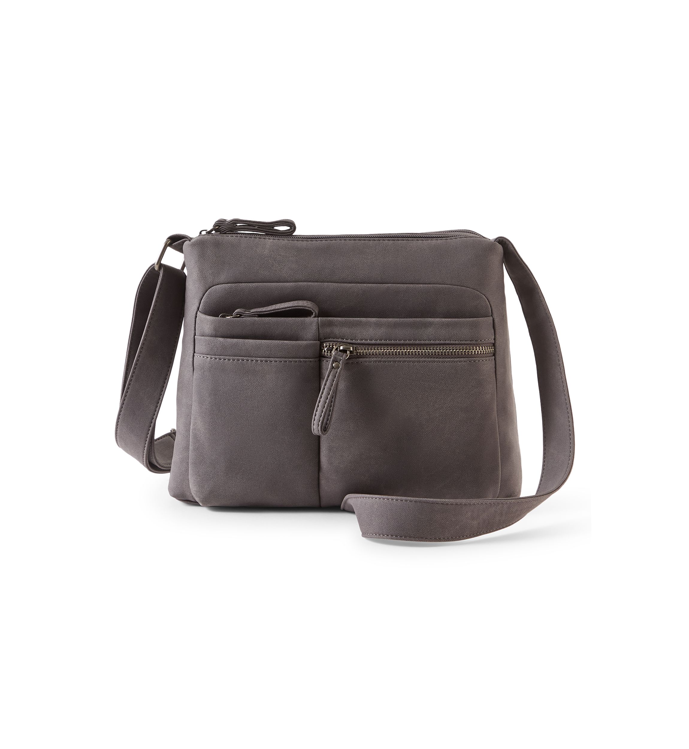 Washed Twill Crossbody 