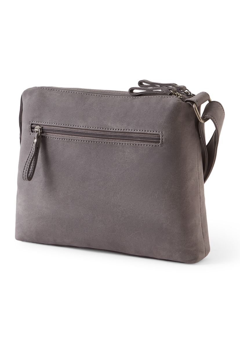 Washed Twill Crossbody 