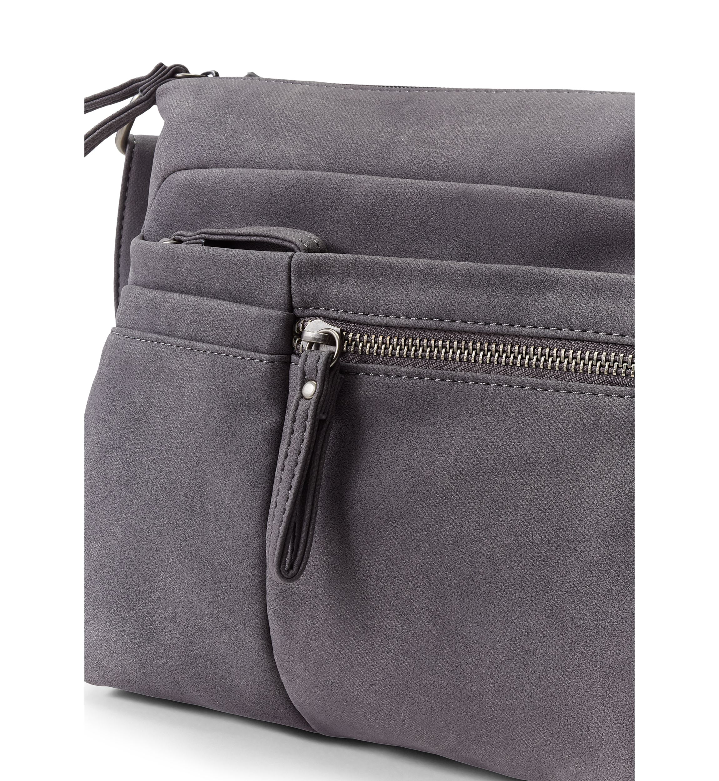 Washed Twill Crossbody 