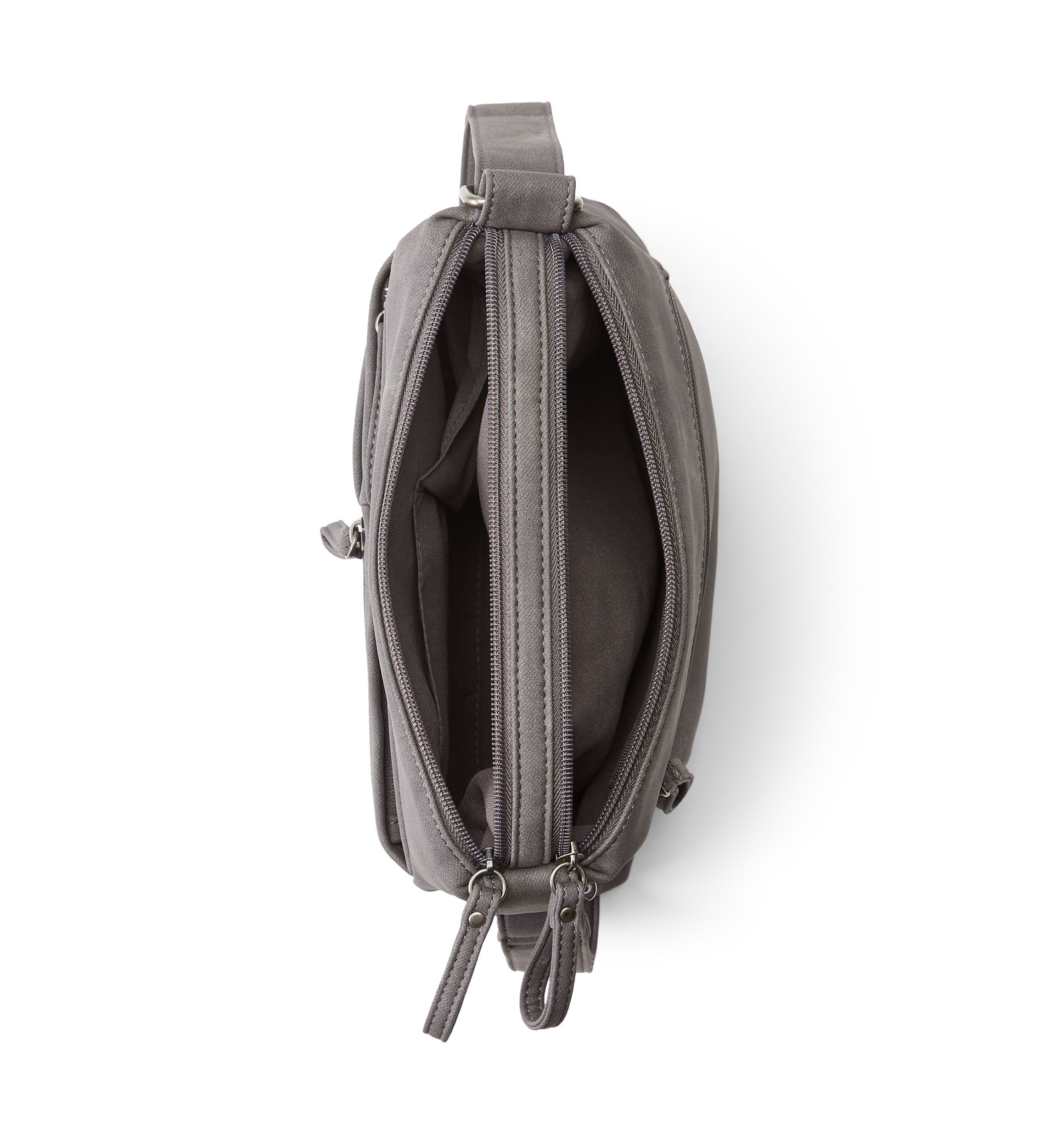 Washed Twill Crossbody 