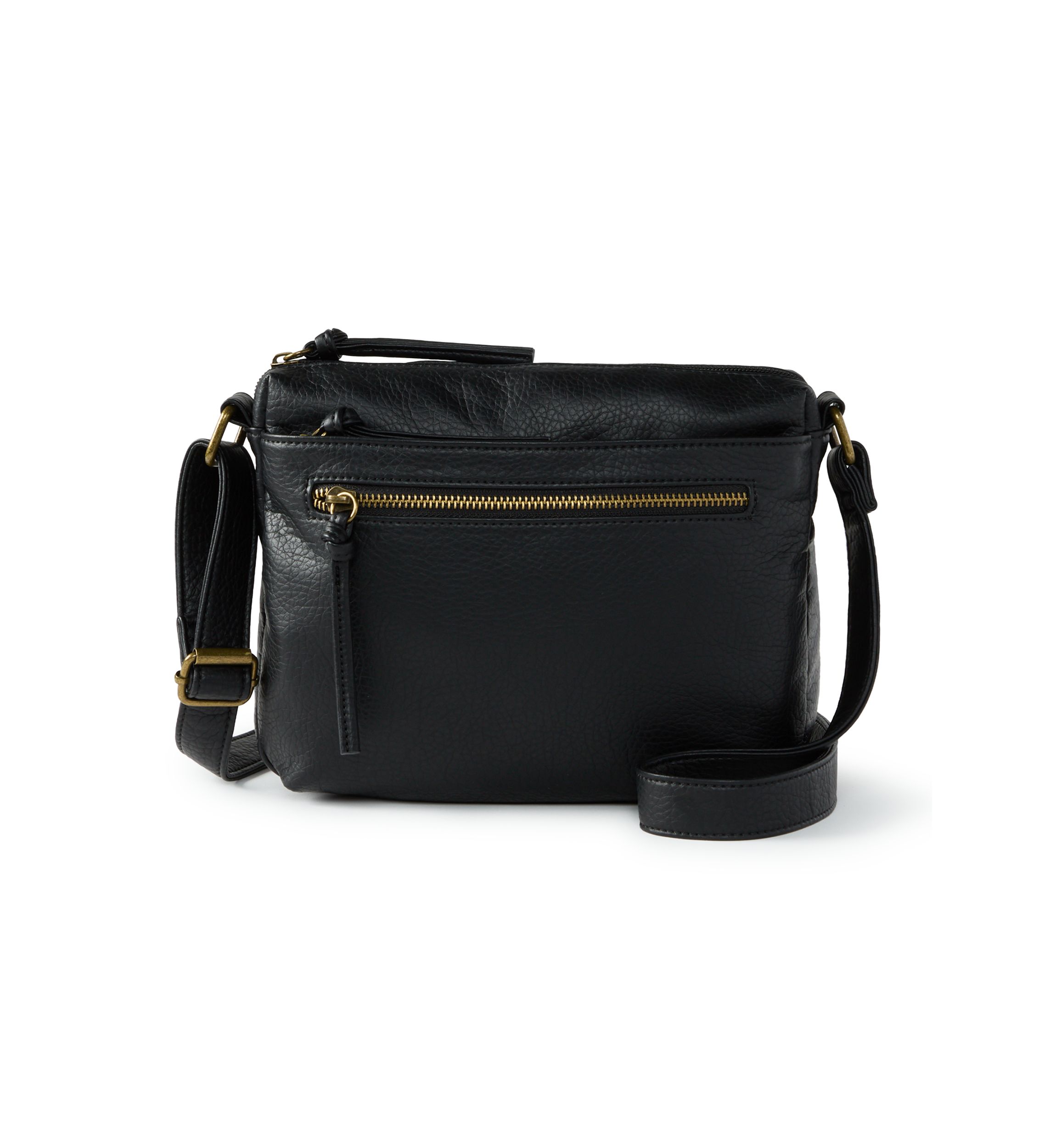 Front Zip Crossbody 
