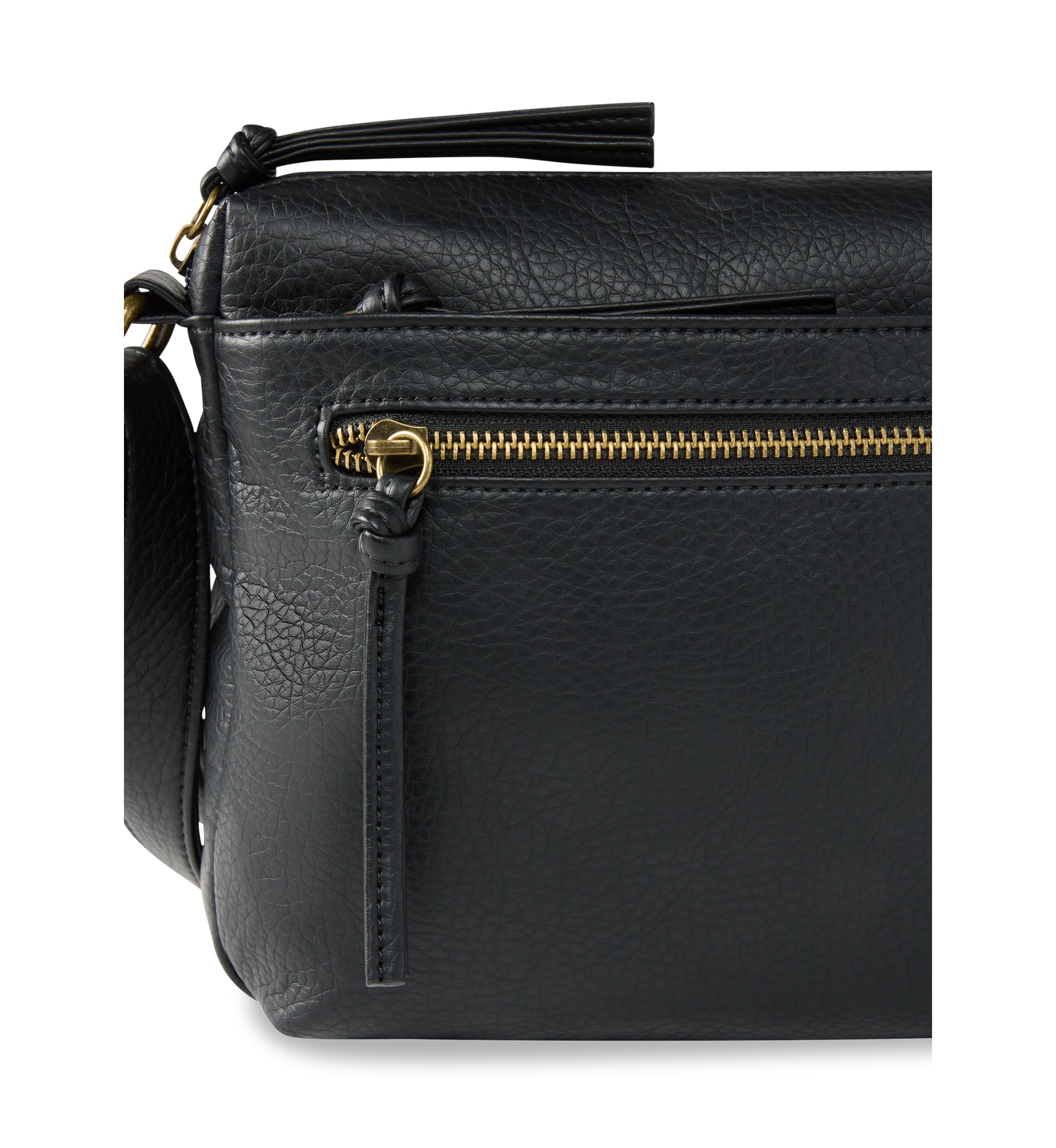 Front Zip Crossbody 