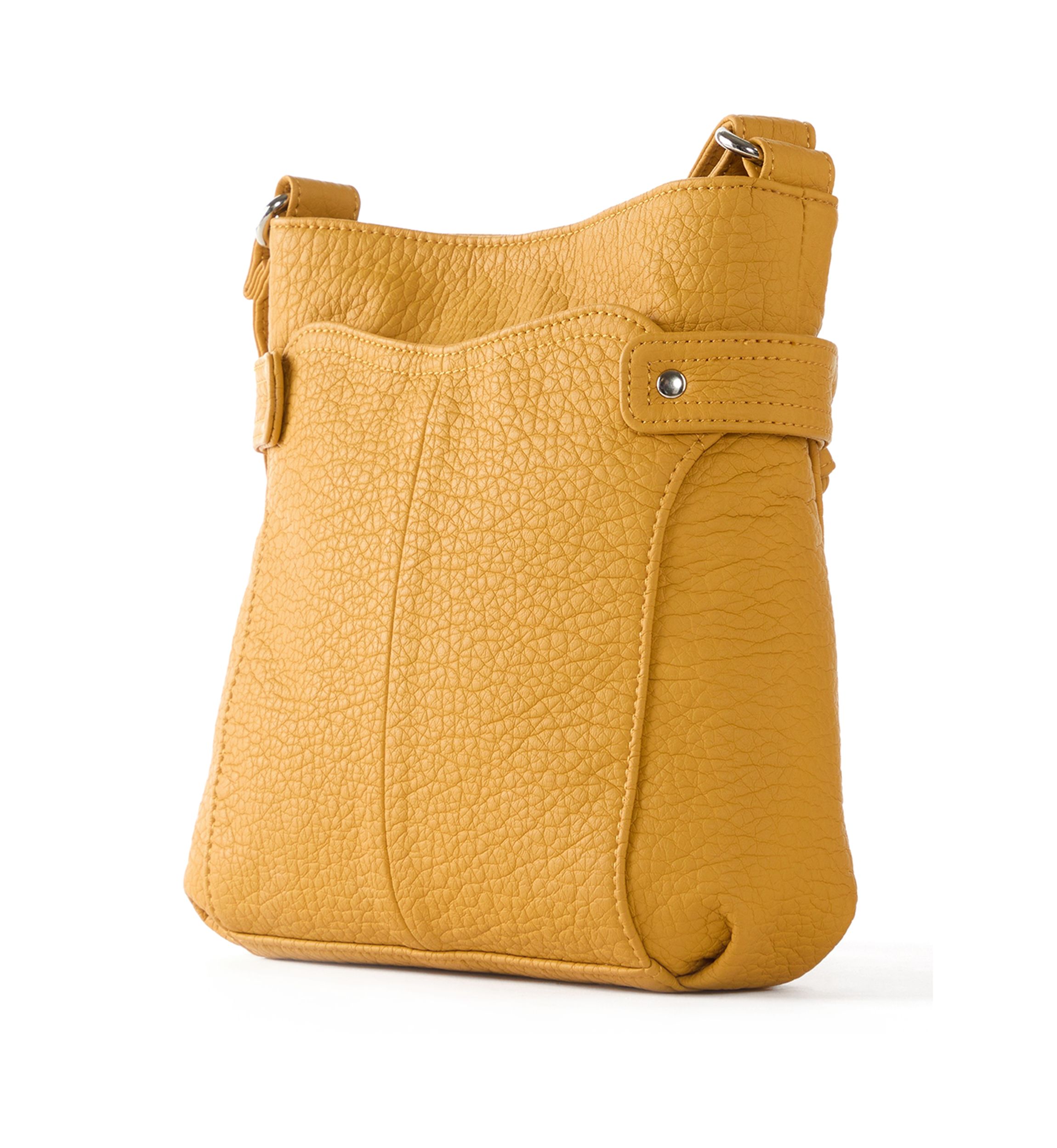 Zipper Front Crossbody 