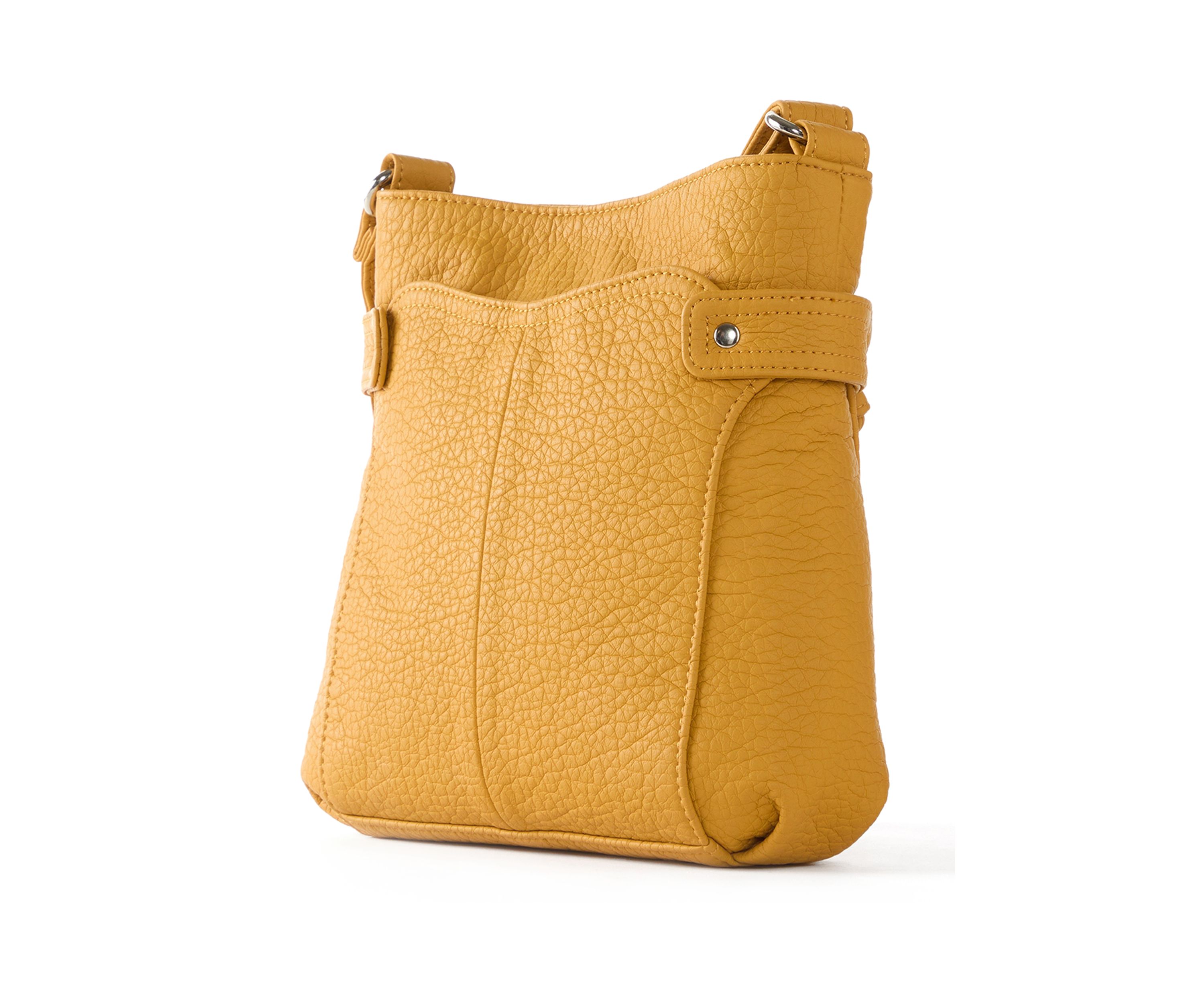 Zipper Front Crossbody 
