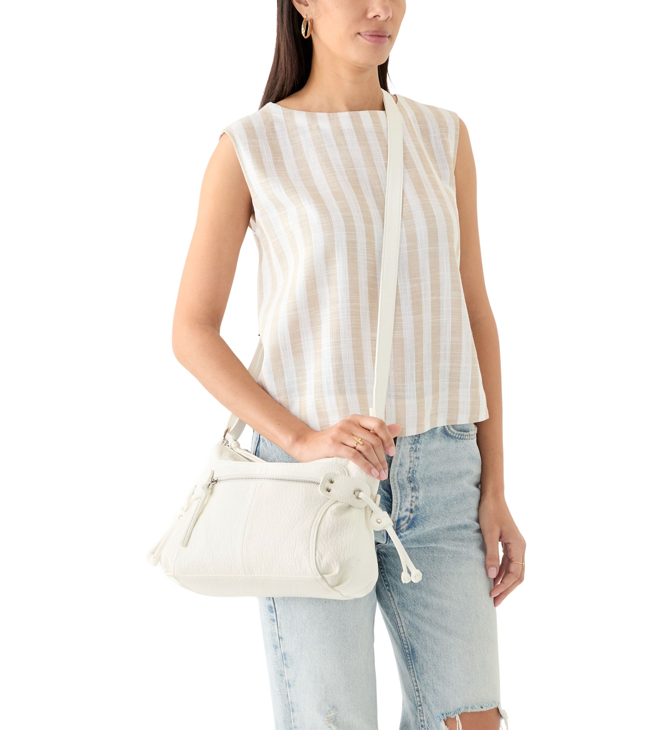 Bueno Zipper Front Shoulder Bag | Belk