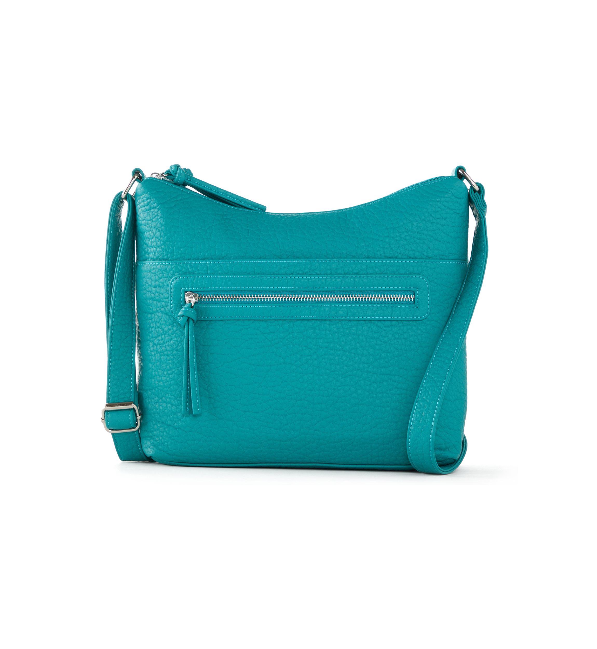 Zipper Front Crossbody 