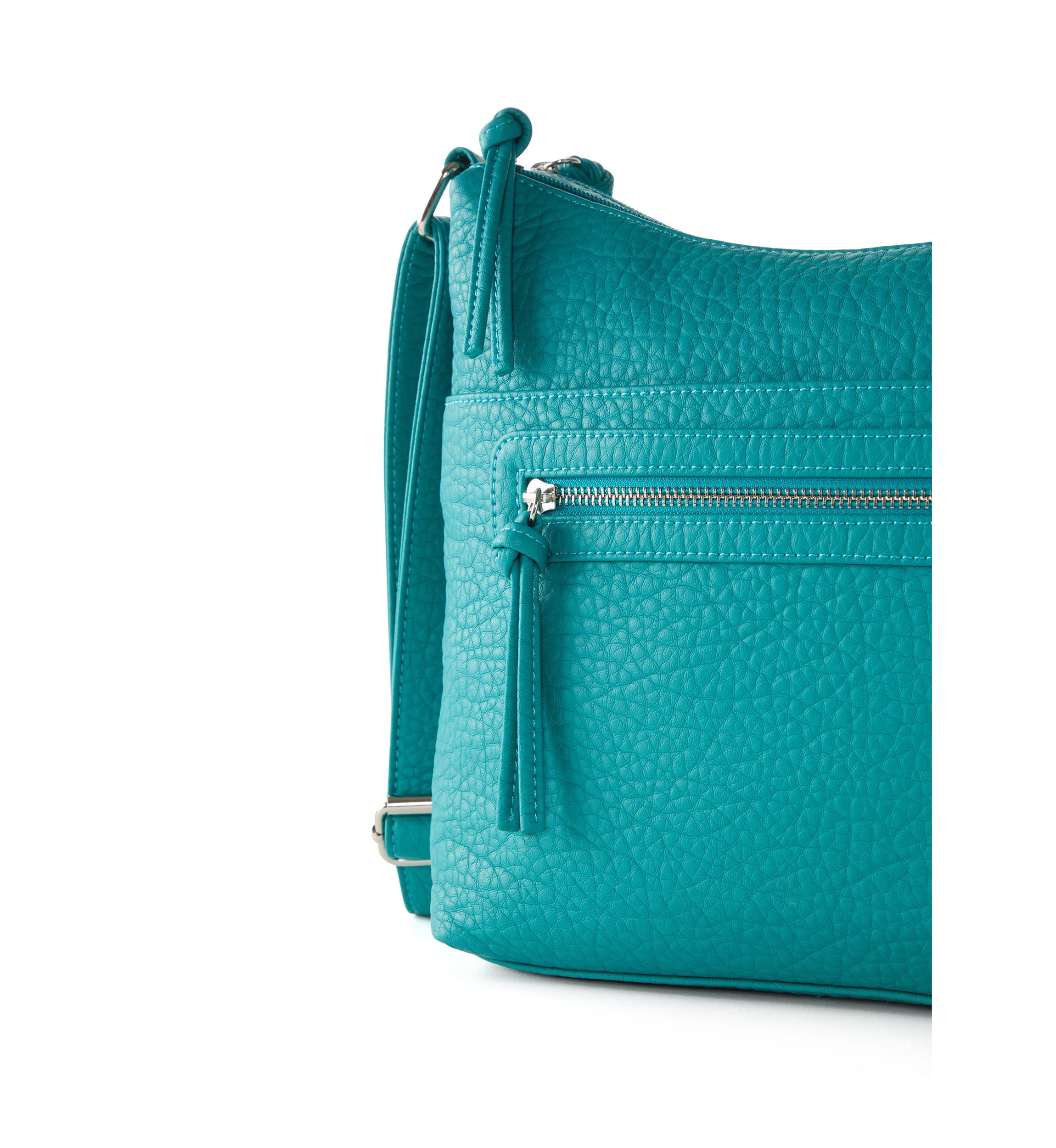 Zipper Front Crossbody 