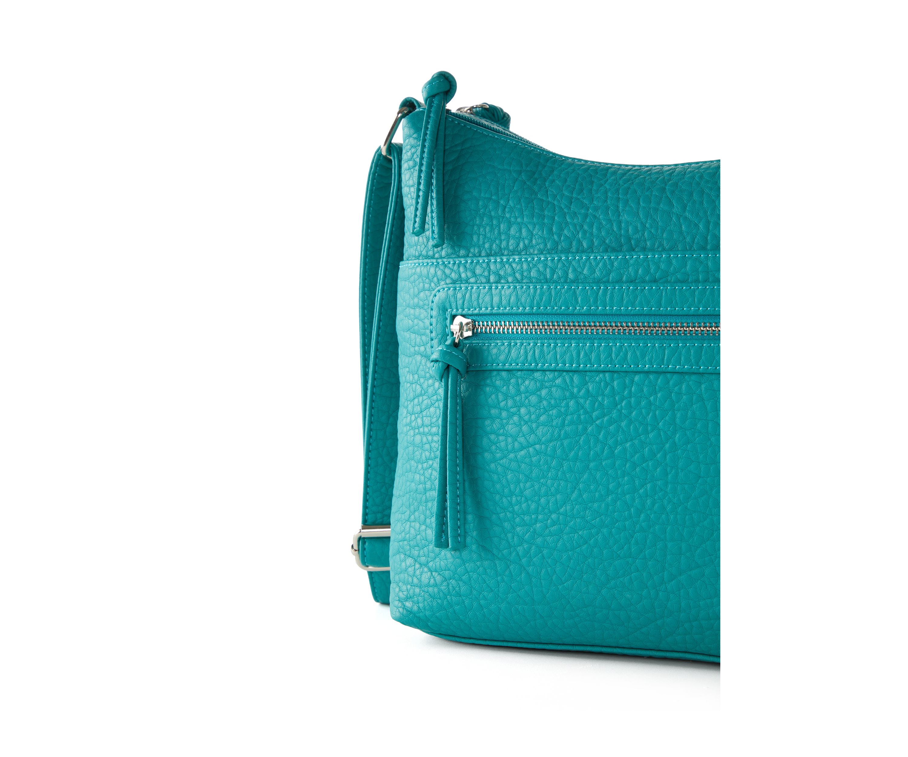 Zipper Front Crossbody 