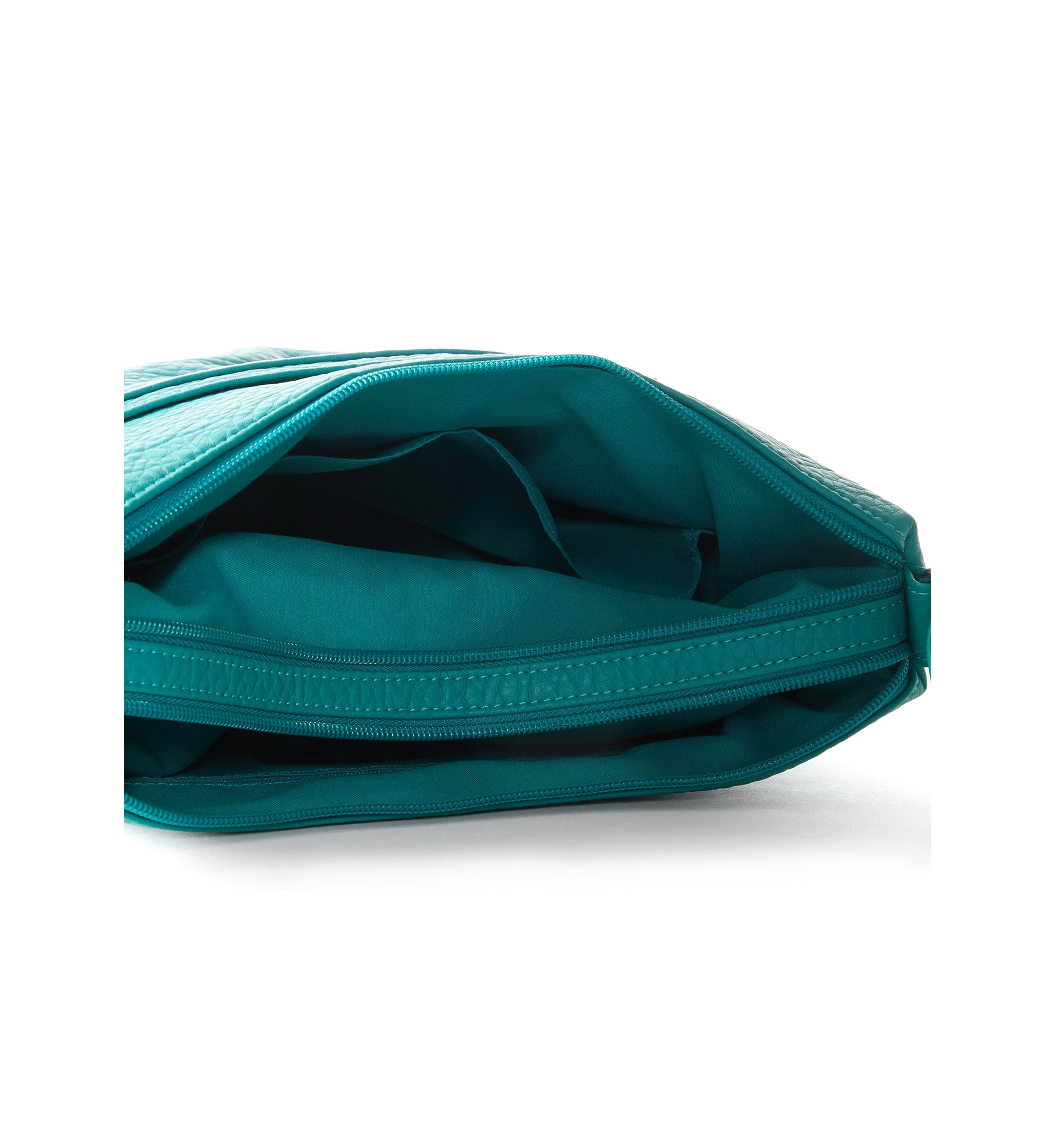 Zipper Front Crossbody 