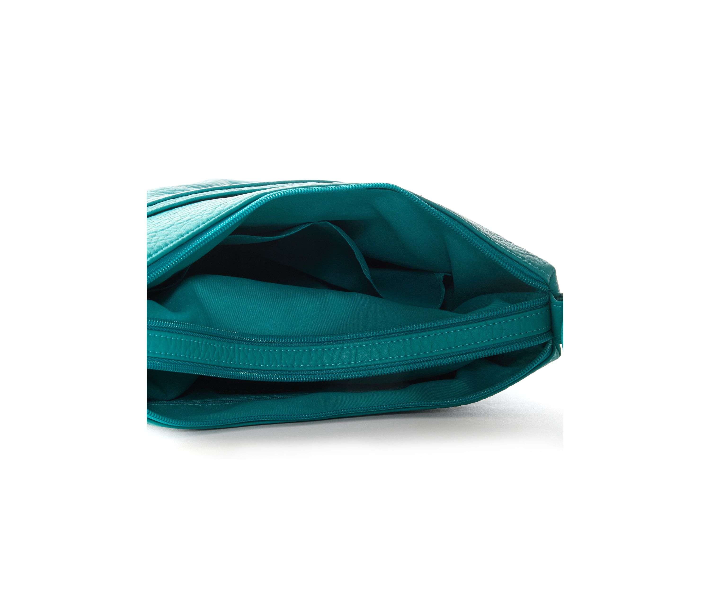 Zipper Front Crossbody 